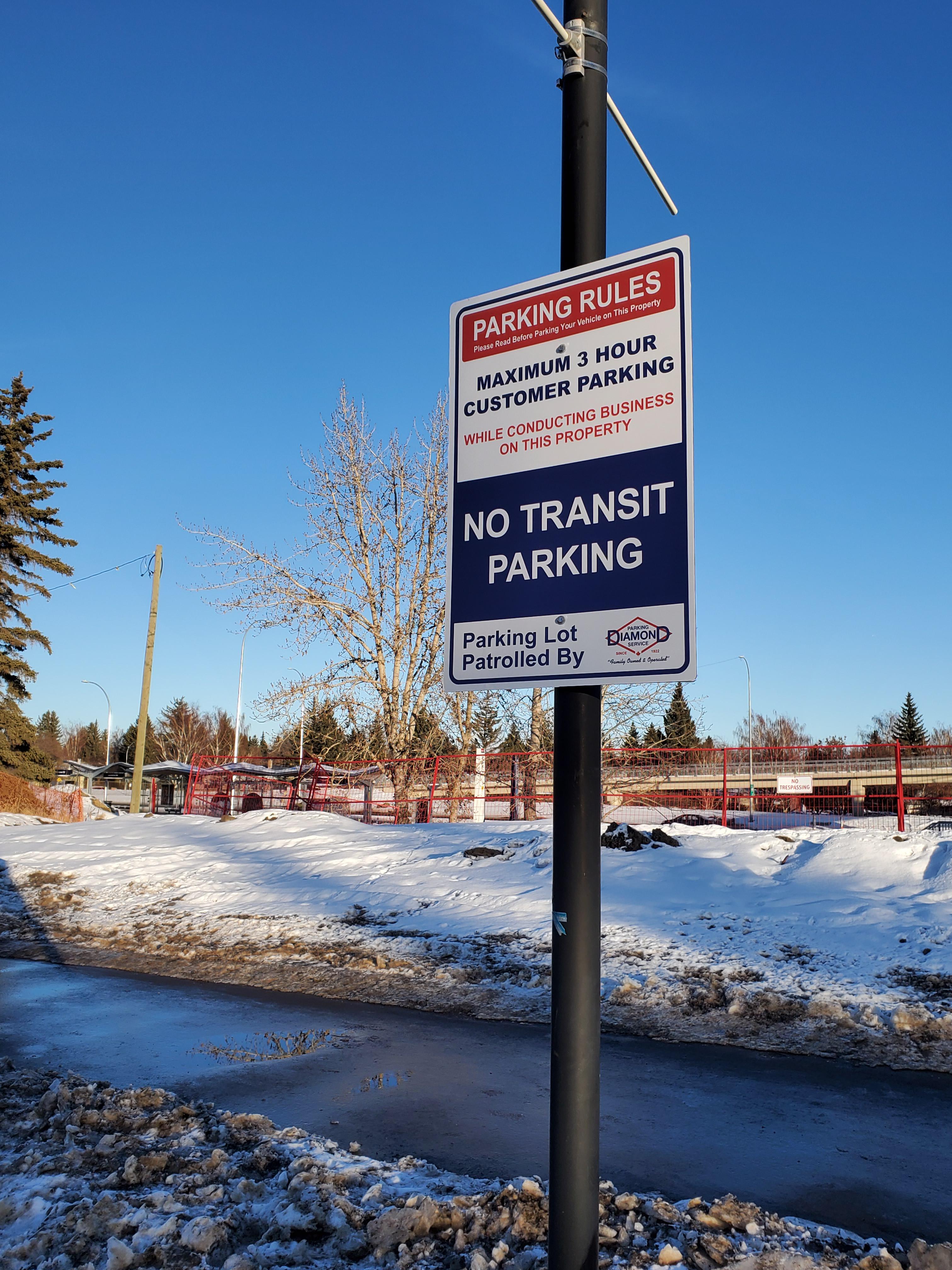 MAX Yellow terminal at Glenmore Landing (90Av and 14St) without a