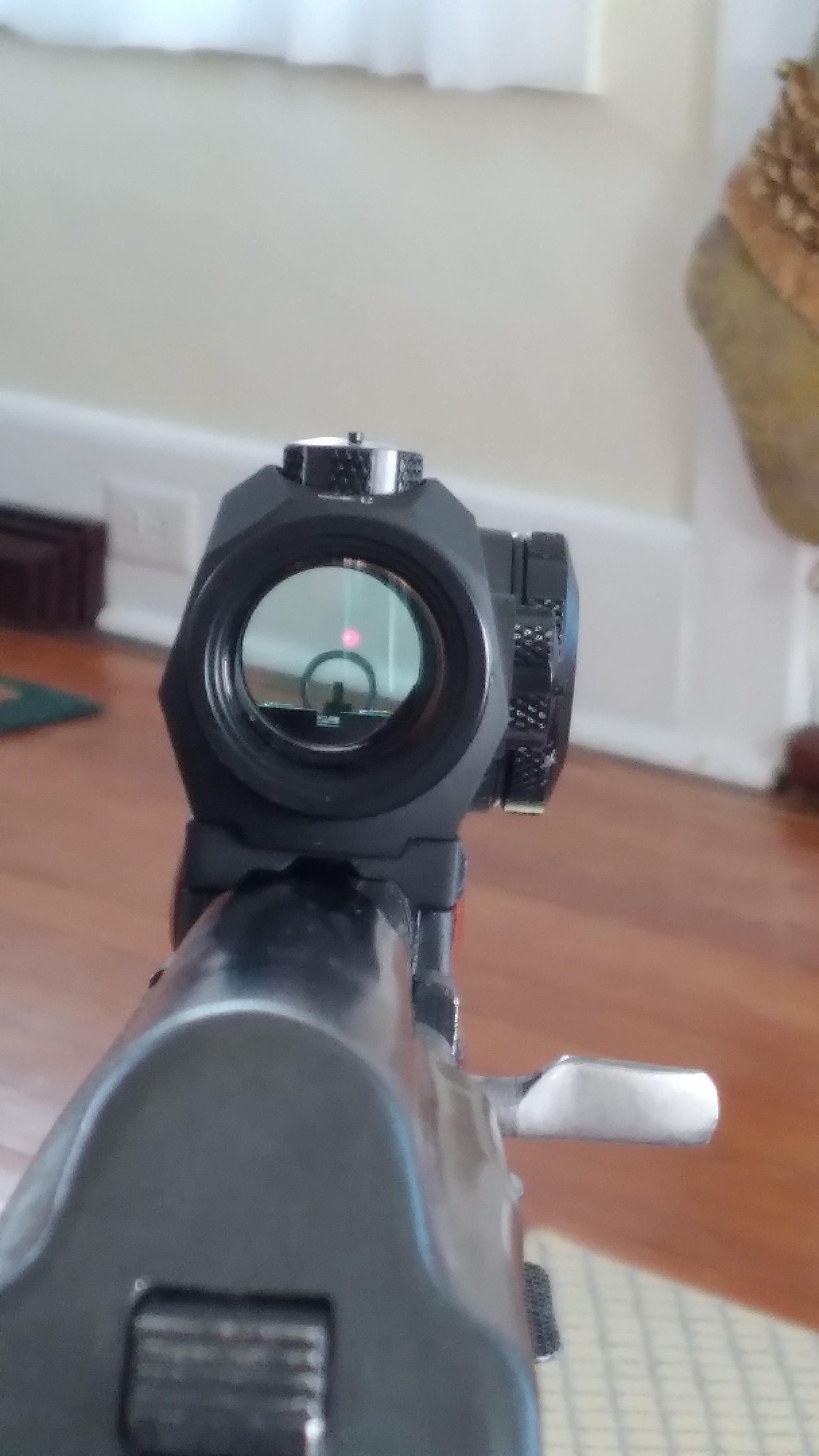 Sig Romeo 5 on attero arms bravo mount. r/aimdownsights
