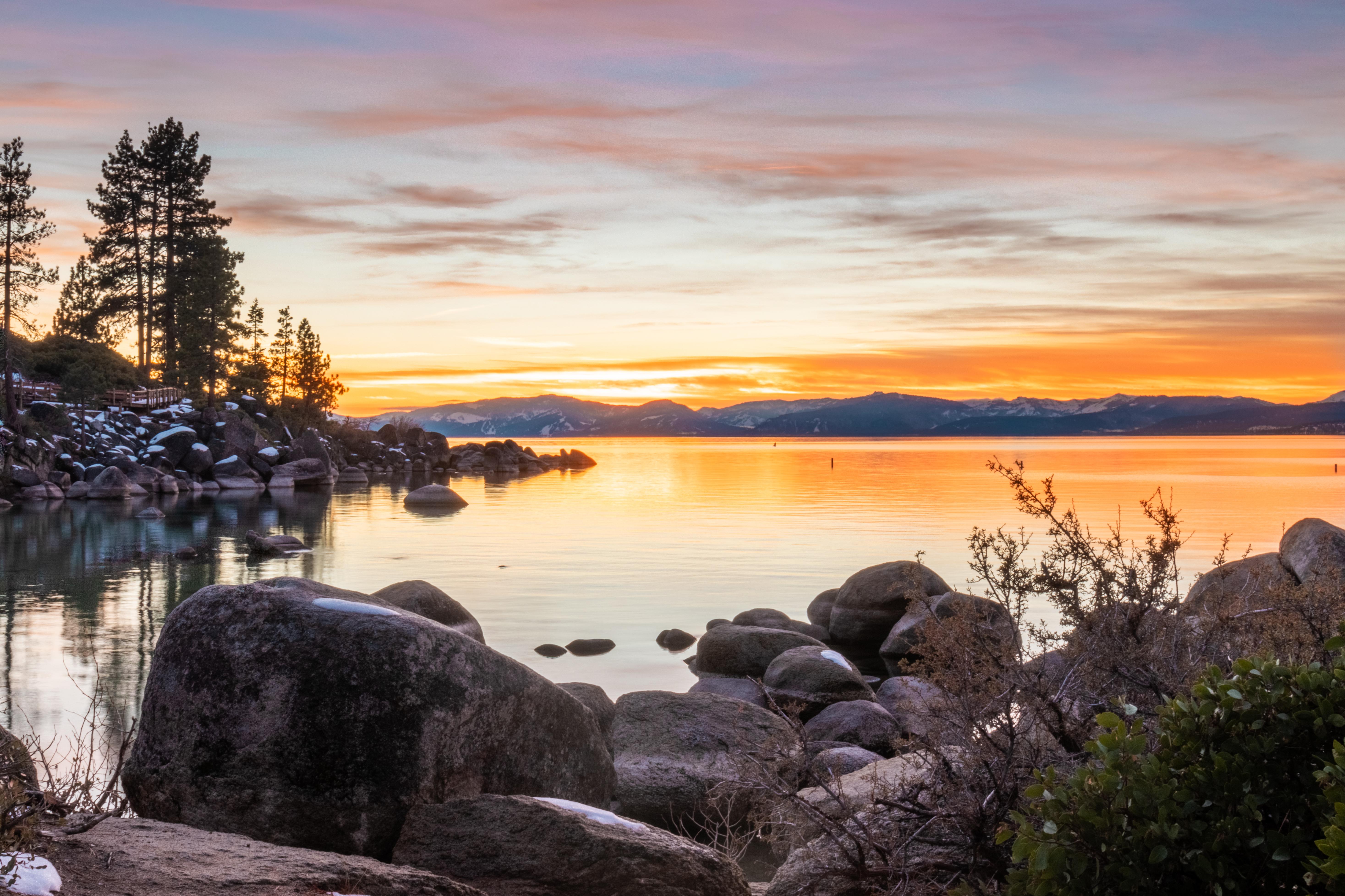 Sand Harbor in Lake Tahoe [5871x3914] [OC] r/EarthPorn