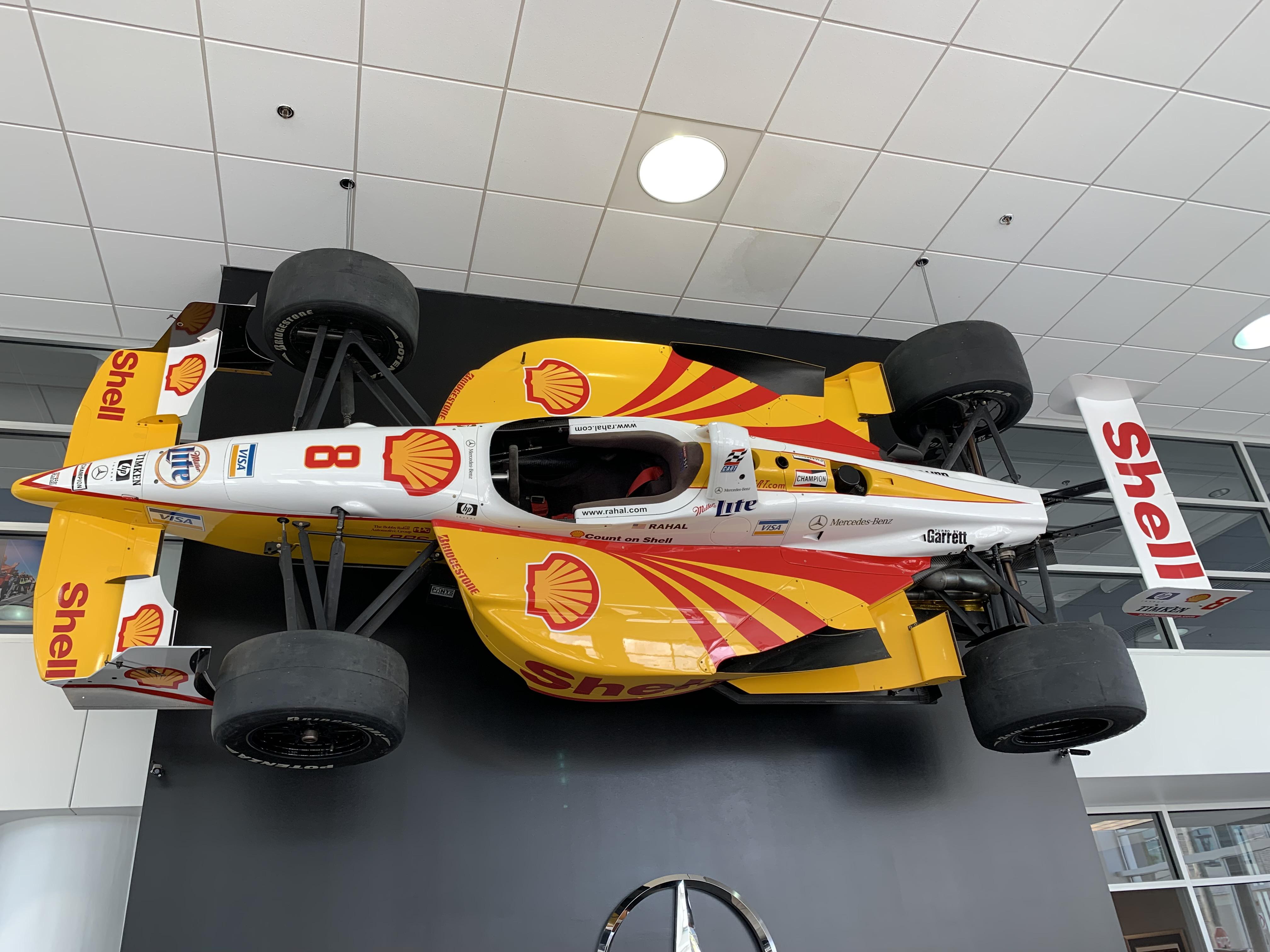 Found this CART car at my local Mercedes dealer. All I know is that it