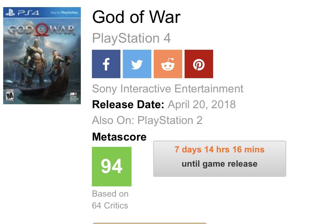 Ea single player linear games are dead....Santa monica r/GodofWar