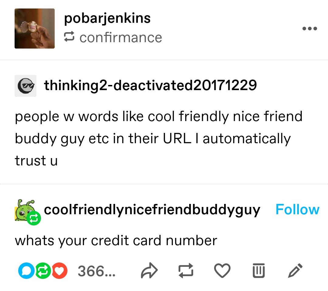 Trustworthy r/tumblr