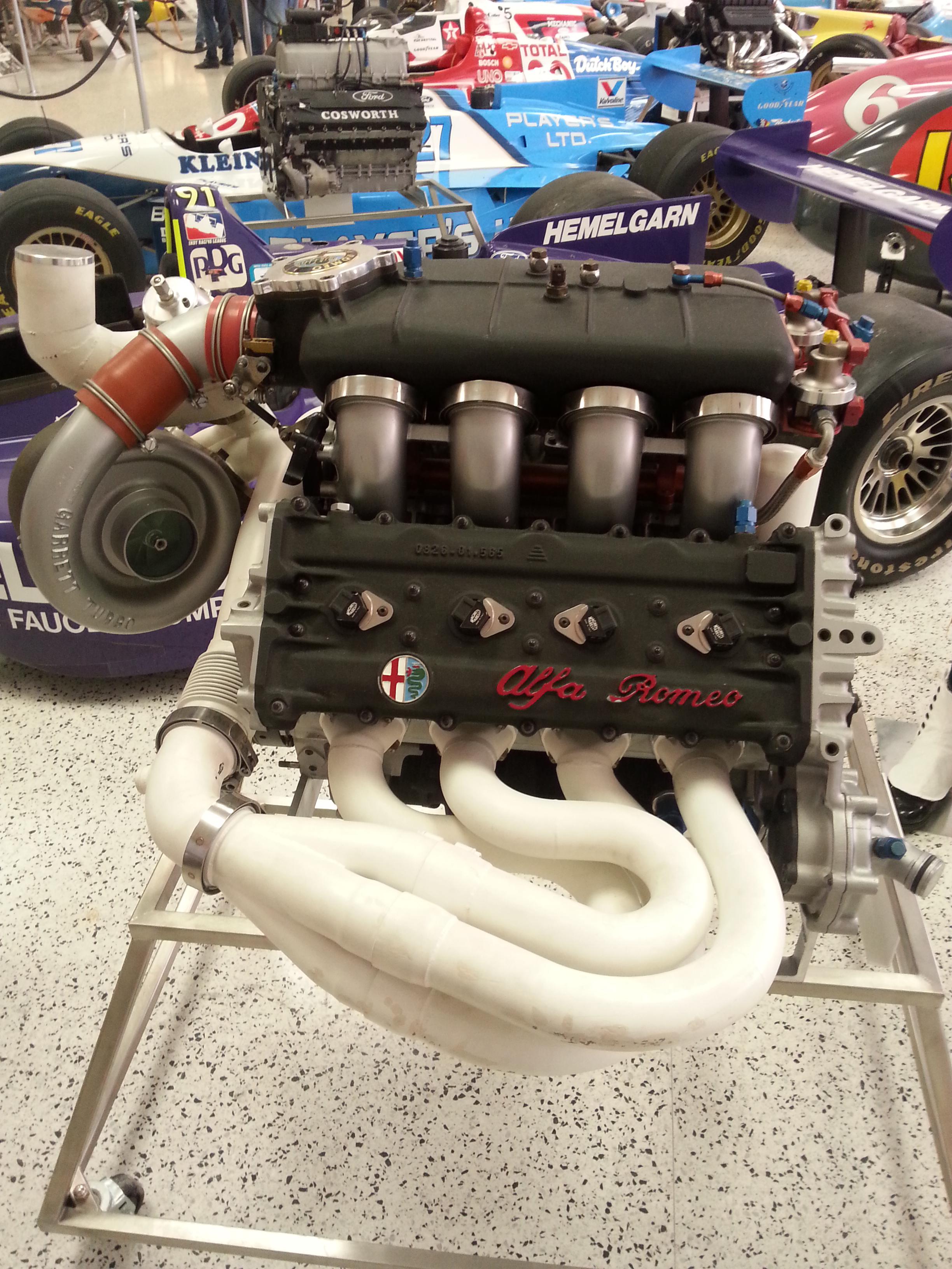 This is the Alfa Romeo engine that was directly derived from the