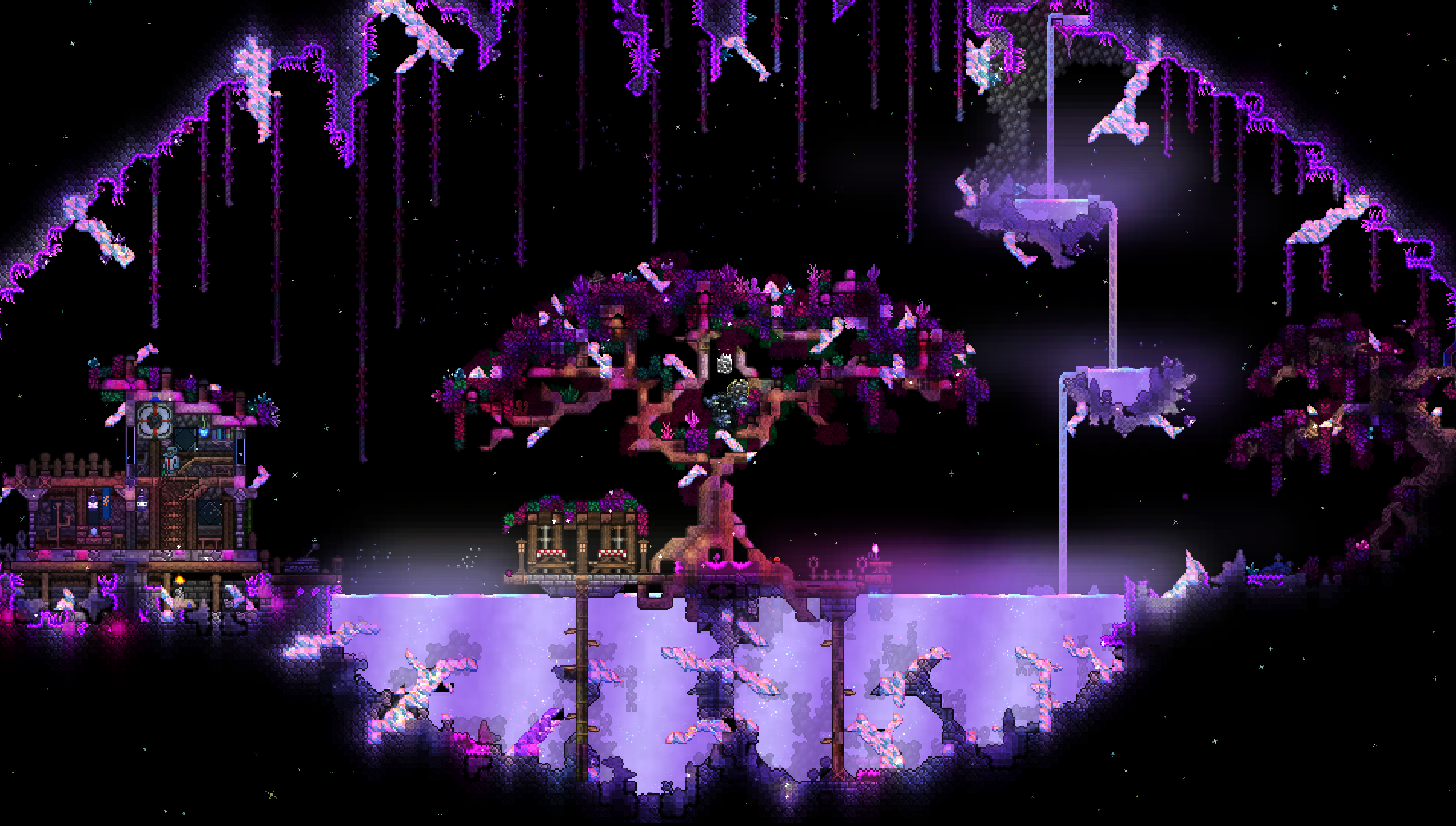 Aether biome build r/Terraria