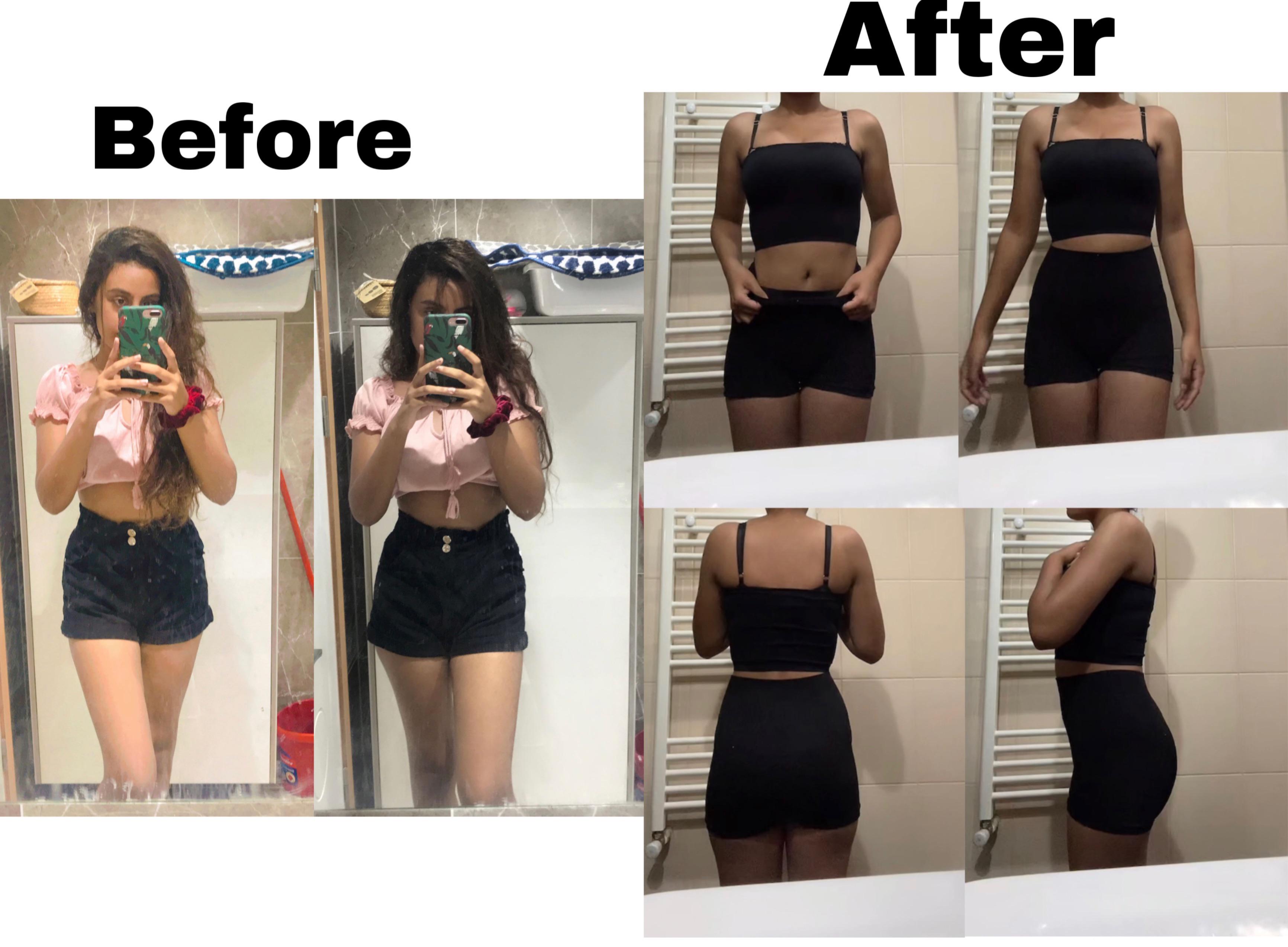 F/18/5’1” [100lbs > 112lbs = 12lbs] (2 months) More progress pics