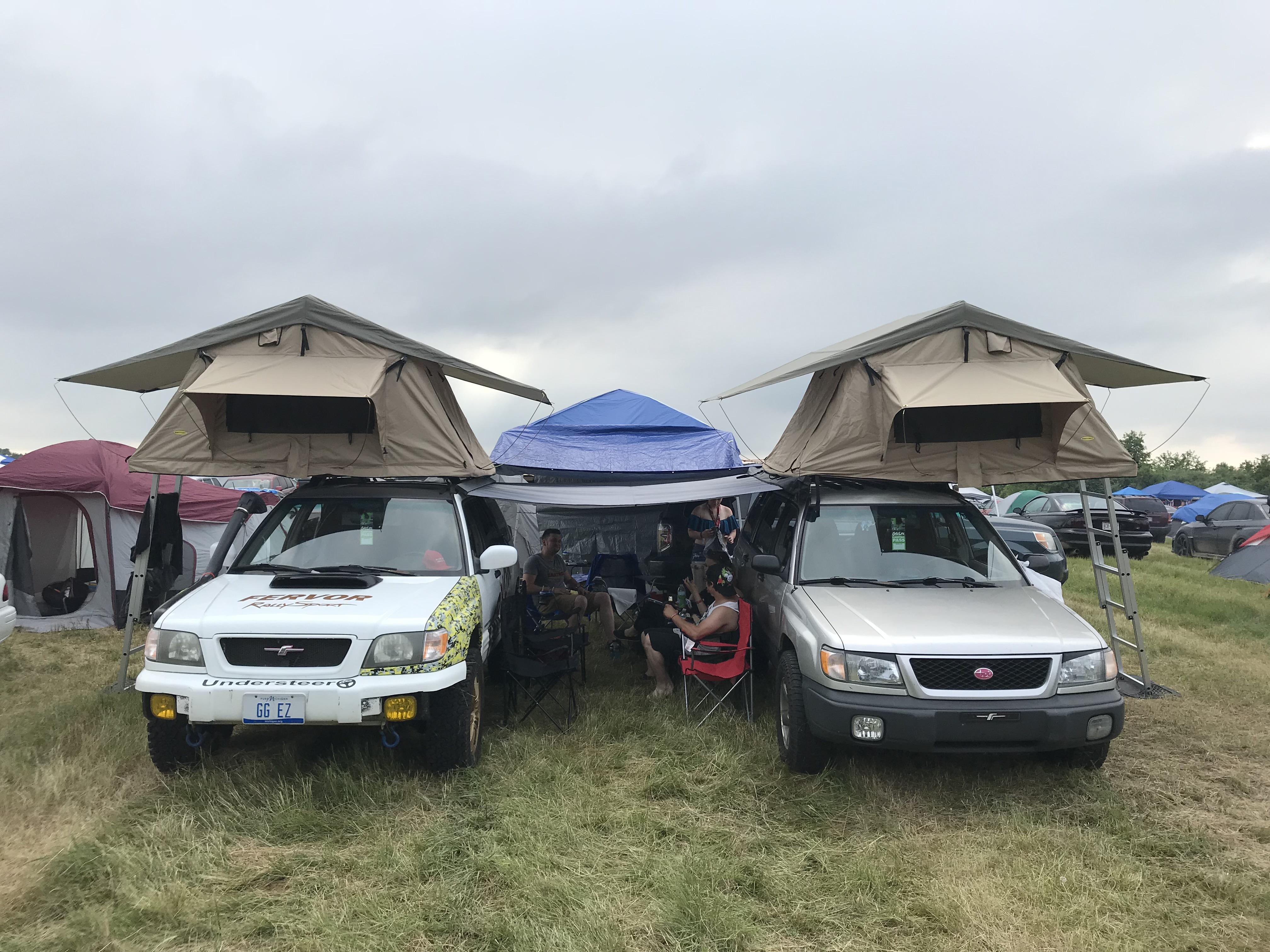 How to camp out of your Foresters. r/subaru