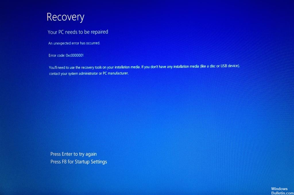 Windows reboot loop on an Azure VM Virtual Machines