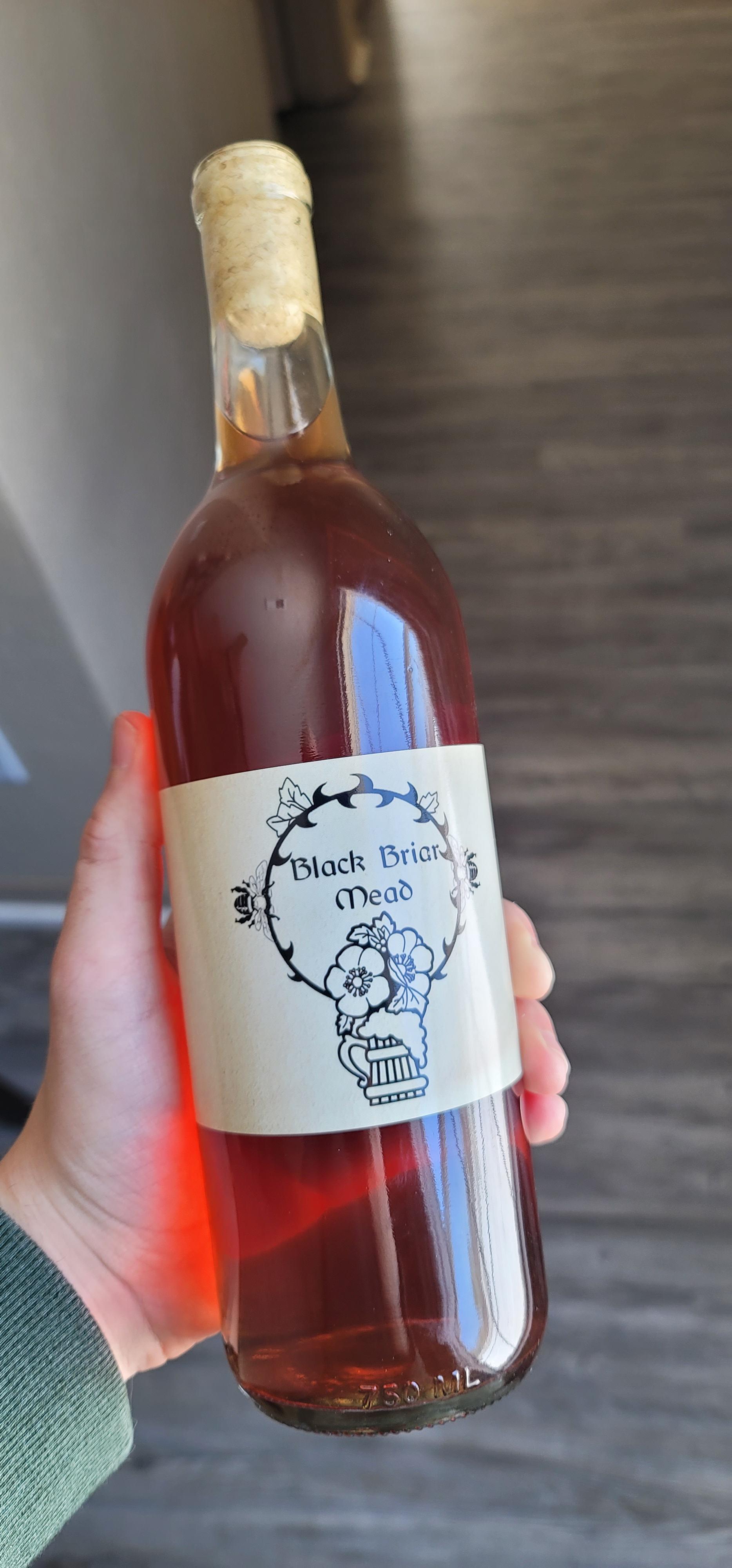 Just corked my first bottle of mead! r/skyrim