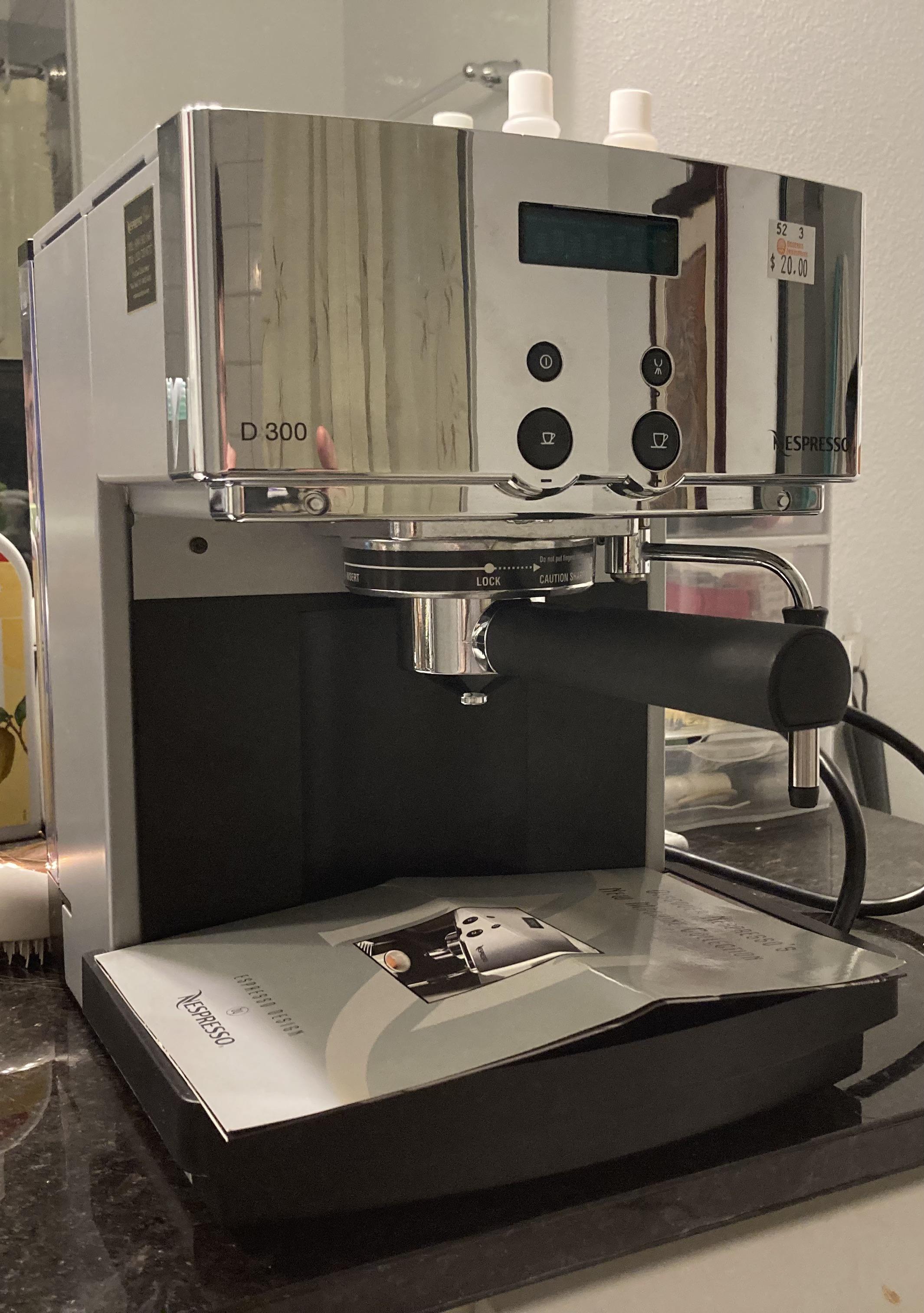 Brand new Nespresso D300 for 20! [Seattle] r/ThriftStoreHauls