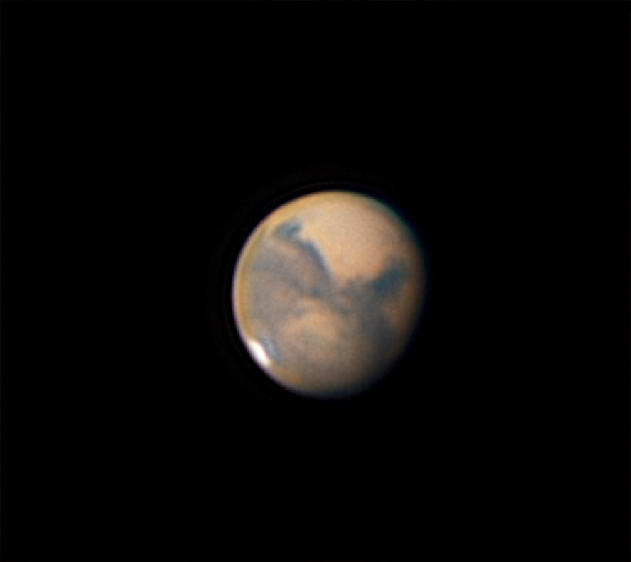 Mars this morning r/astrophotography