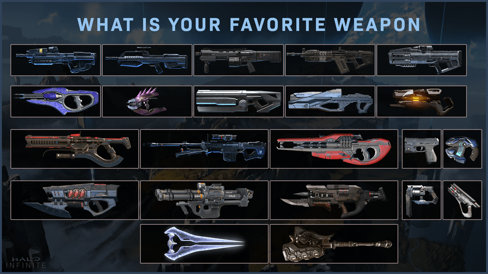 What Weapons are you enjoying the most? r/haloinfinite