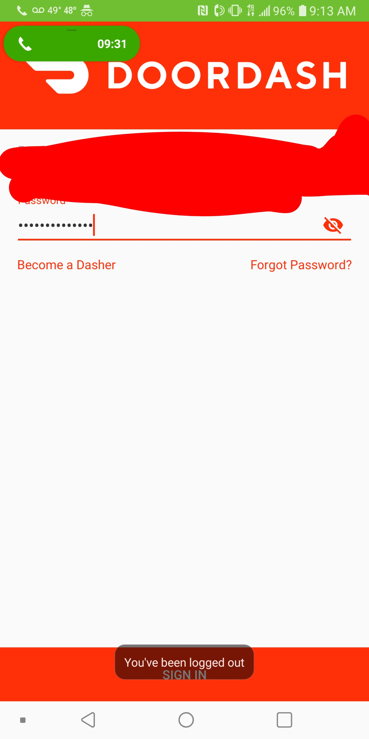 Doordash Login