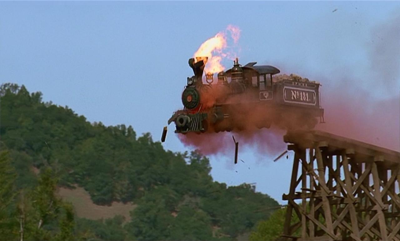 On this day in 1885, Clint Eastwood perishes as the train he steals