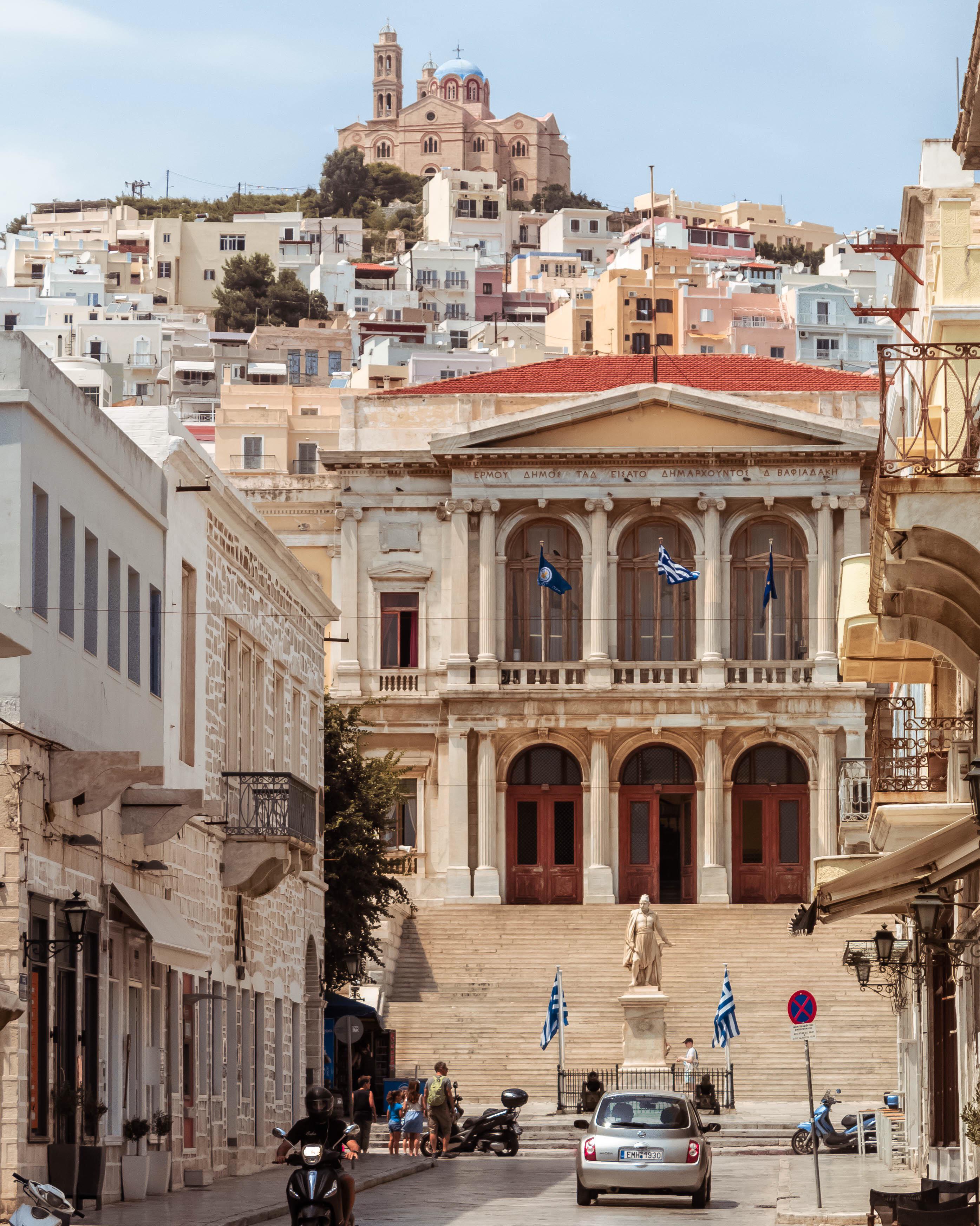 Syros, Greece. One of the many destinations I was able to visit on my
