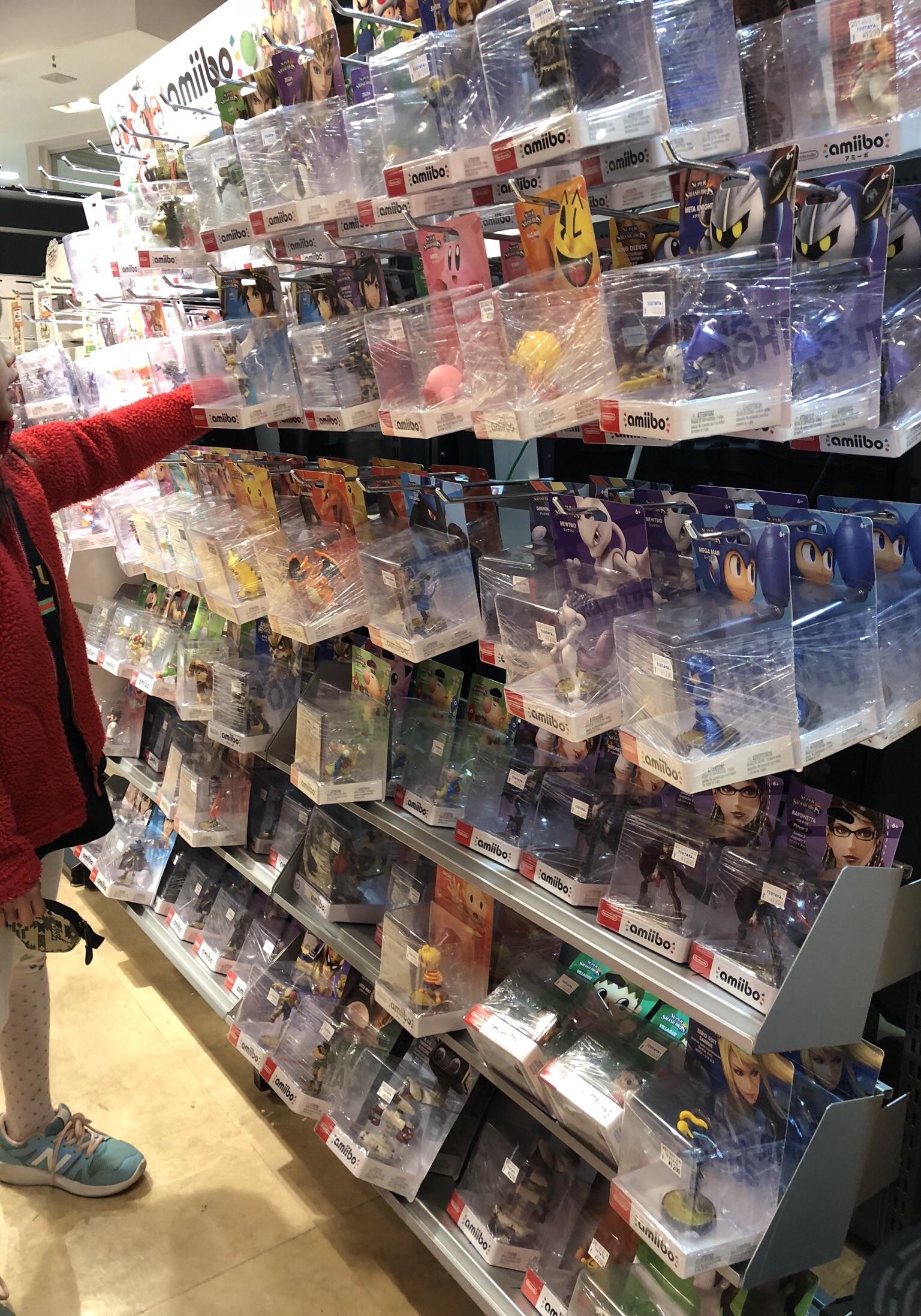 The Amiibo Section in Tokyo Today r/amiibo