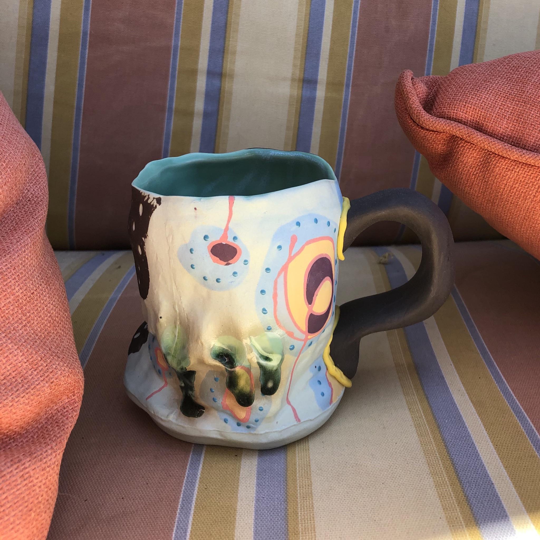 I’m a ceramic artist and mugs are my favorite thing to make and use