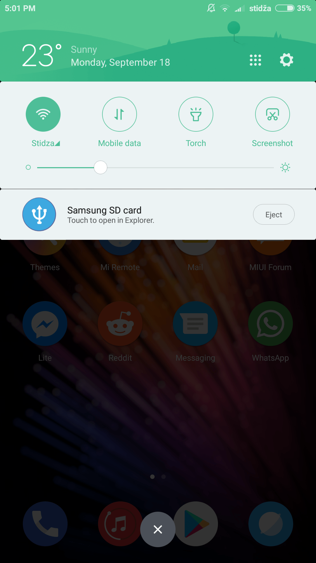 This keeps appearing all the time, what does it mean? r/Xiaomi