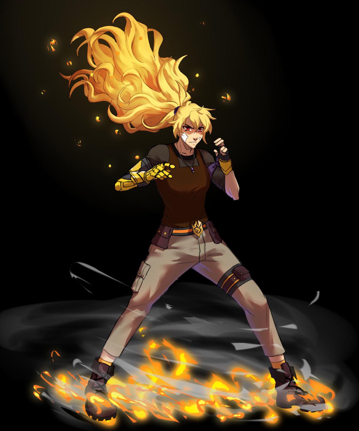 Yang Xiao Long [shana340artblog] r/RWBY