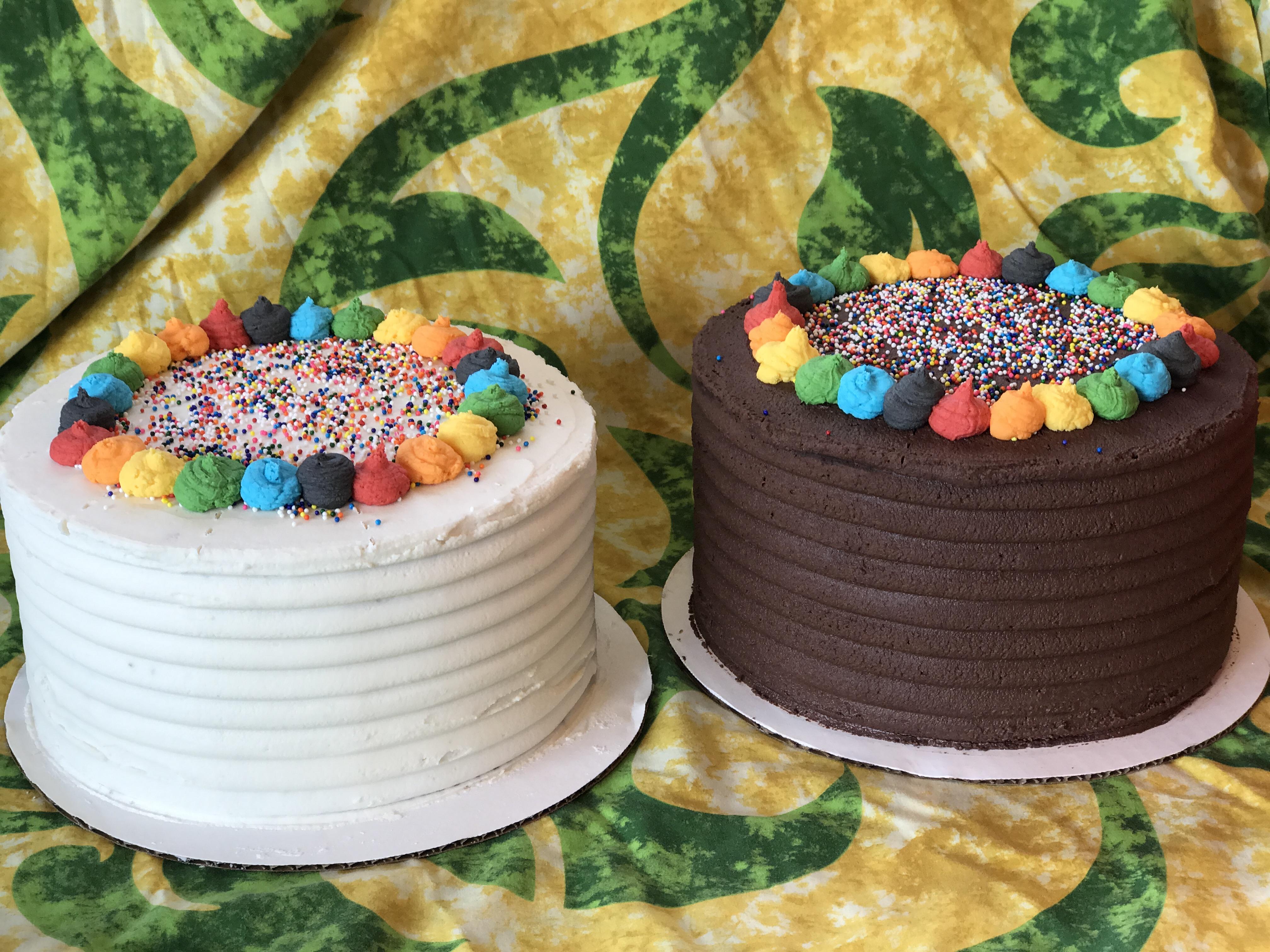 Pride cakes I'm selling at our local Pride Festival tomorrow r/Baking