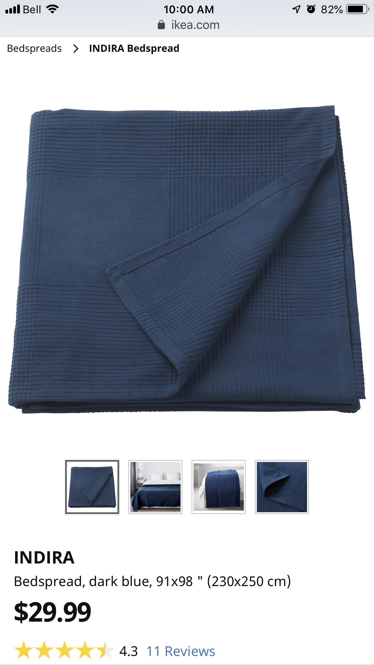 Does the INDIRA bedspread pick up a lot of pet hair in your experience