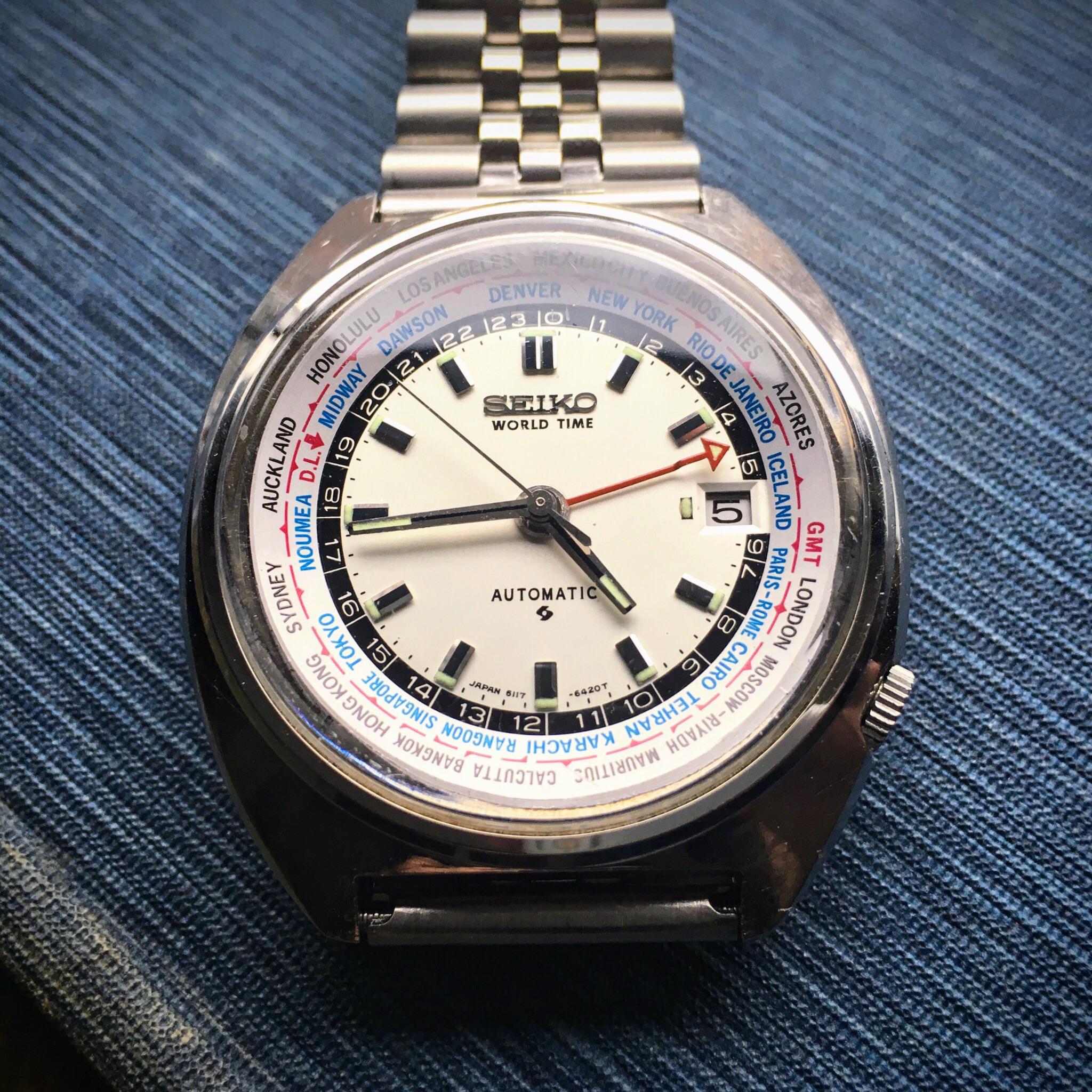 [Vintage Seiko] World Time r/Watches