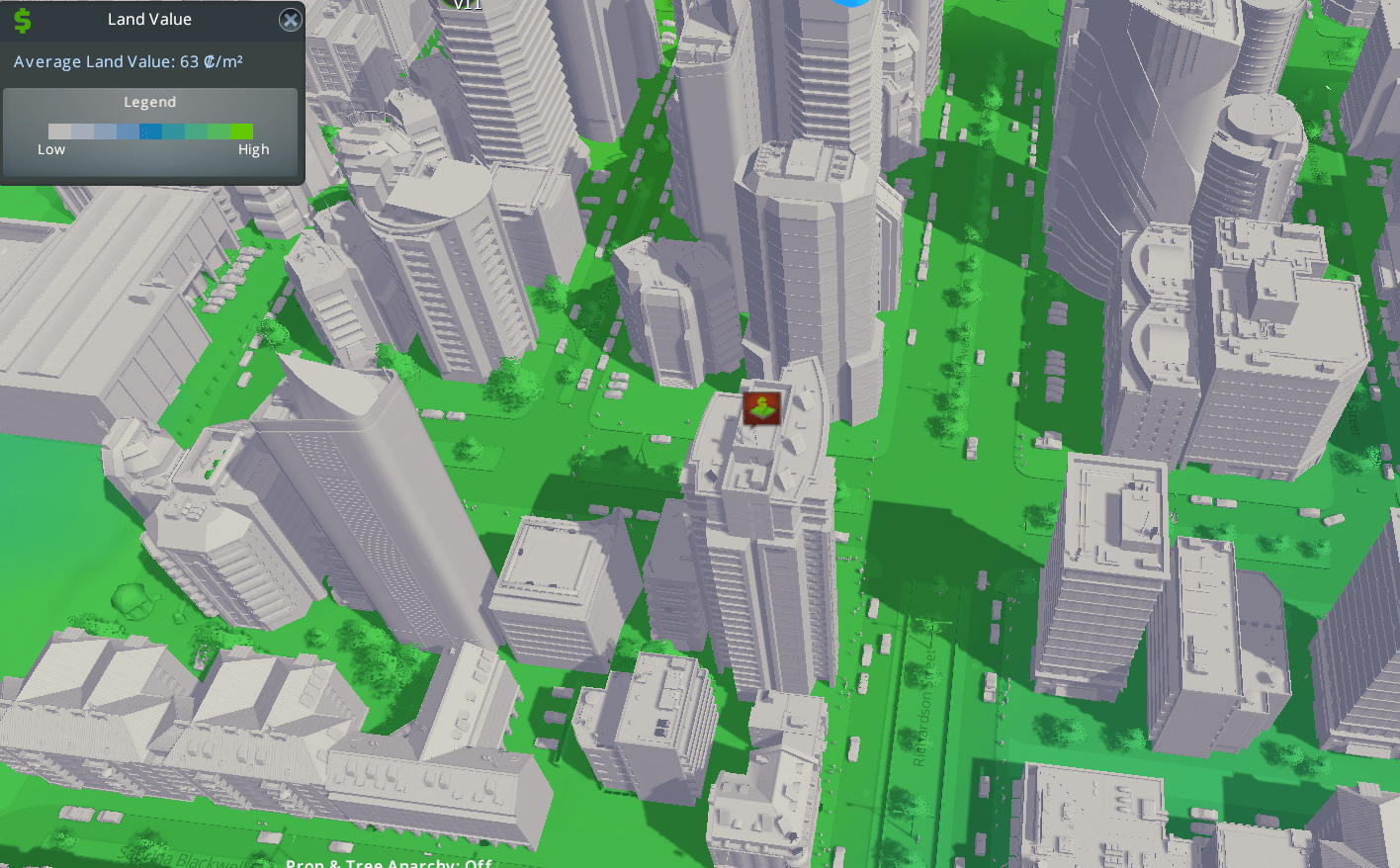 "Low" land value r/CitiesSkylines