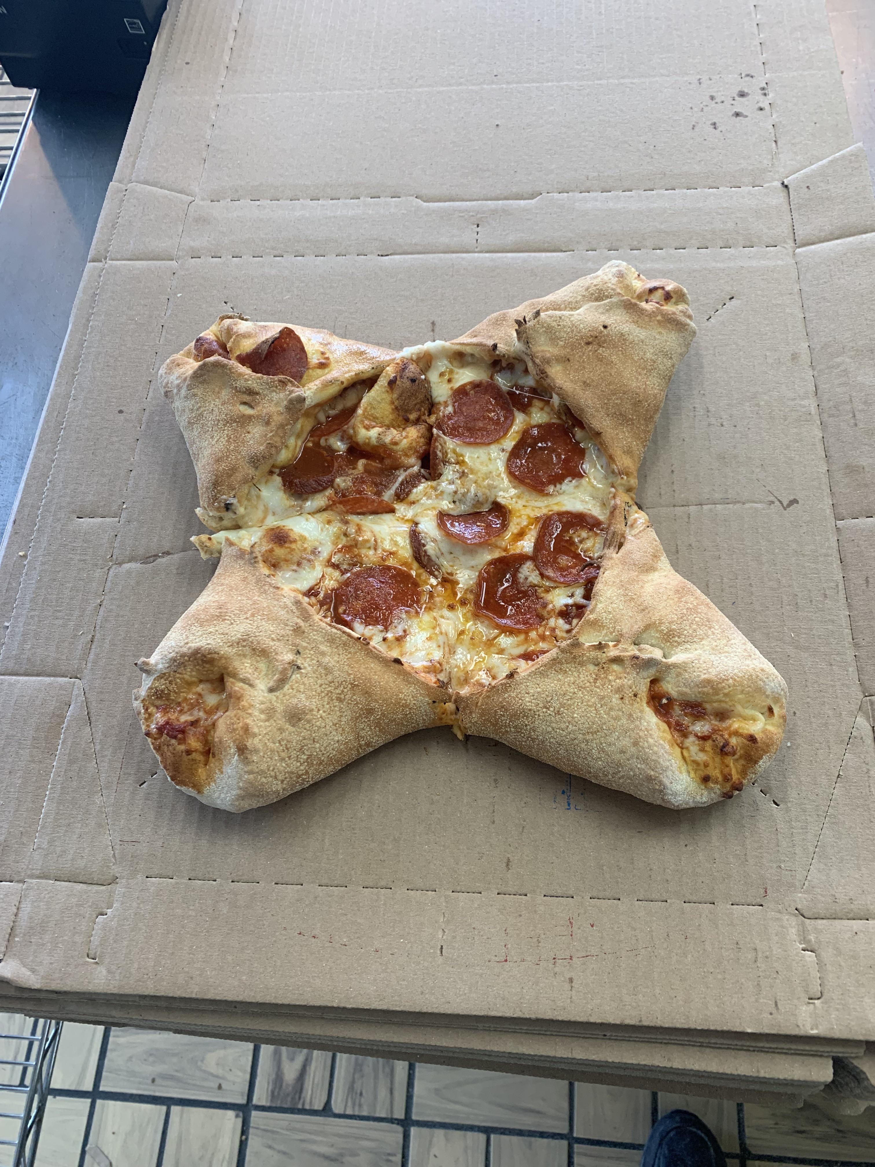 I tried my hand at the little caesars calzone pizza. Any tips for
