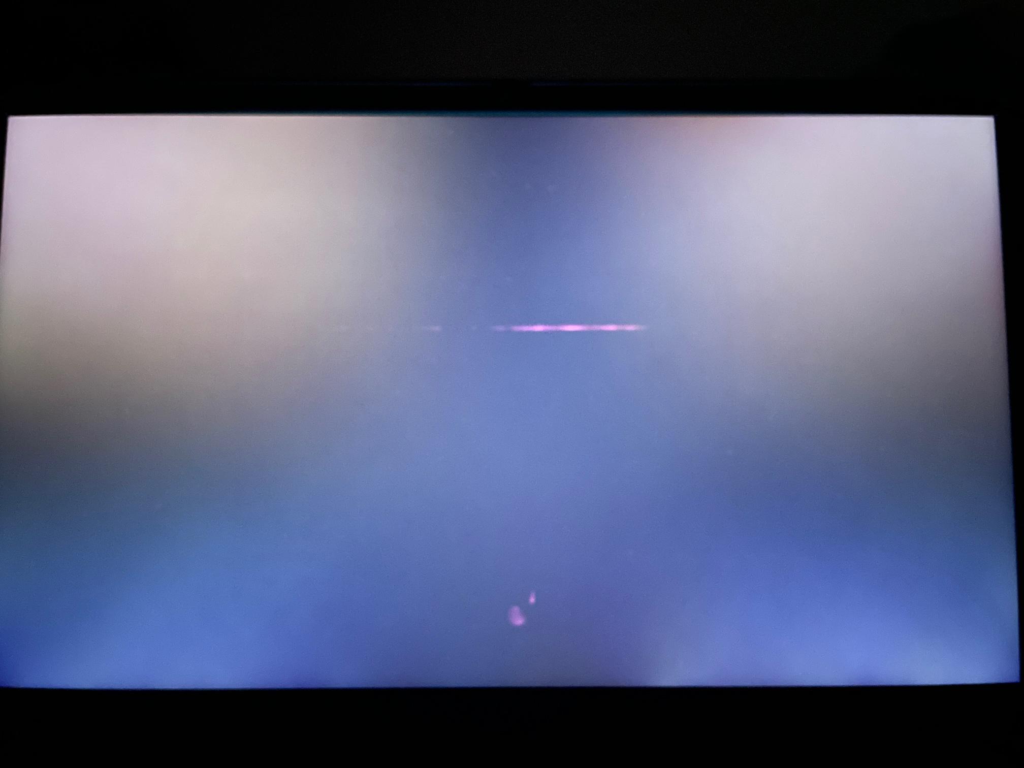 Vertical Dotted Line On Laptop Screen