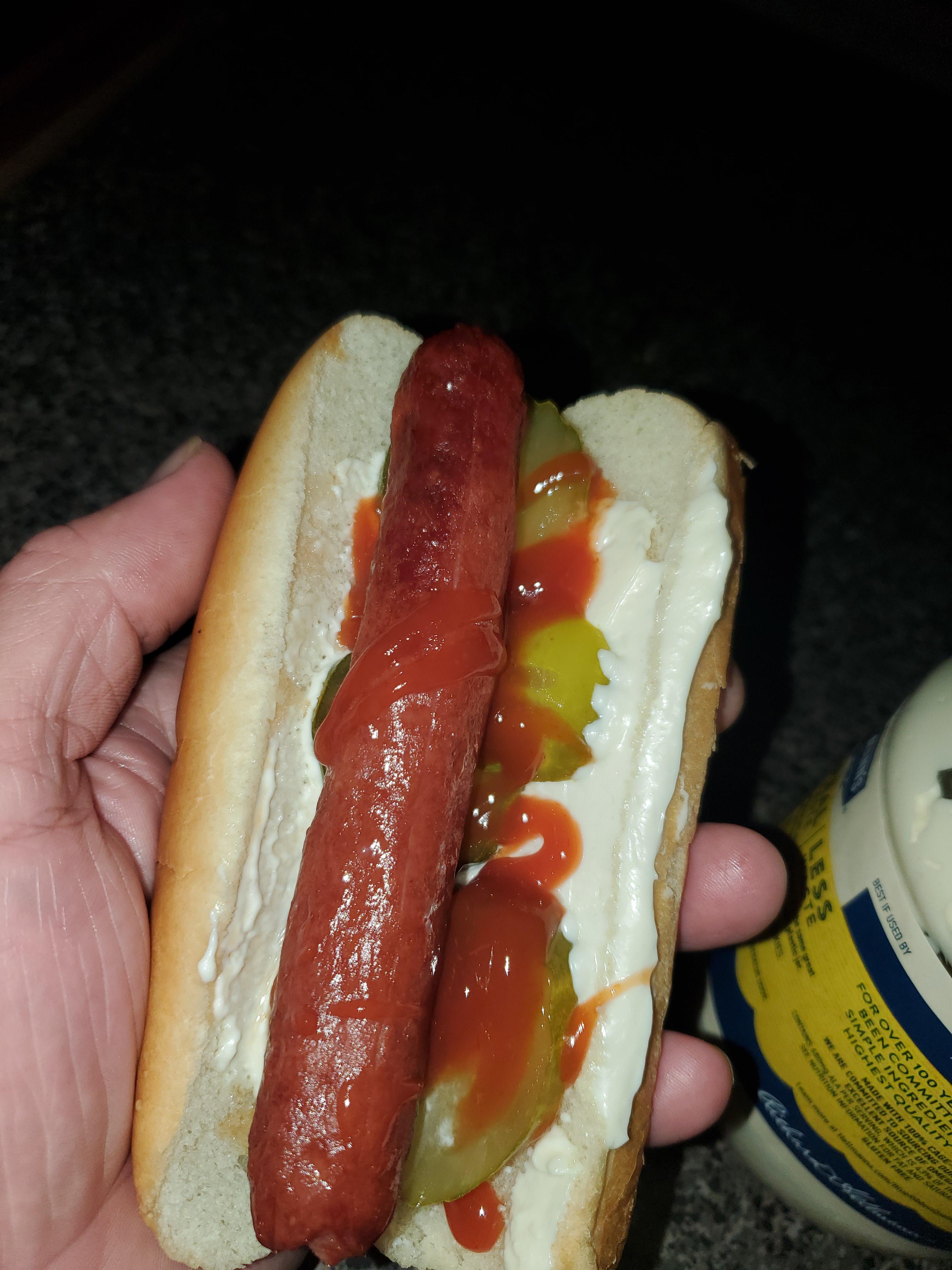 Mayo, ketchup and pickle. My glamorous life as a chef. r/StickAPickleOnIt
