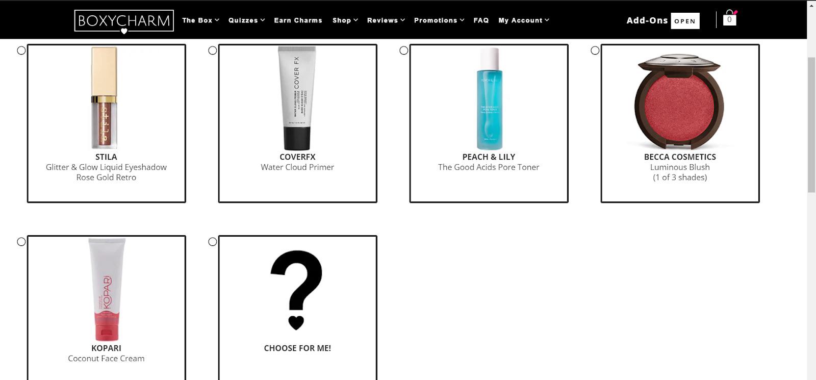 Choice for Boxycharm Premium is now open!! r/boxycharm