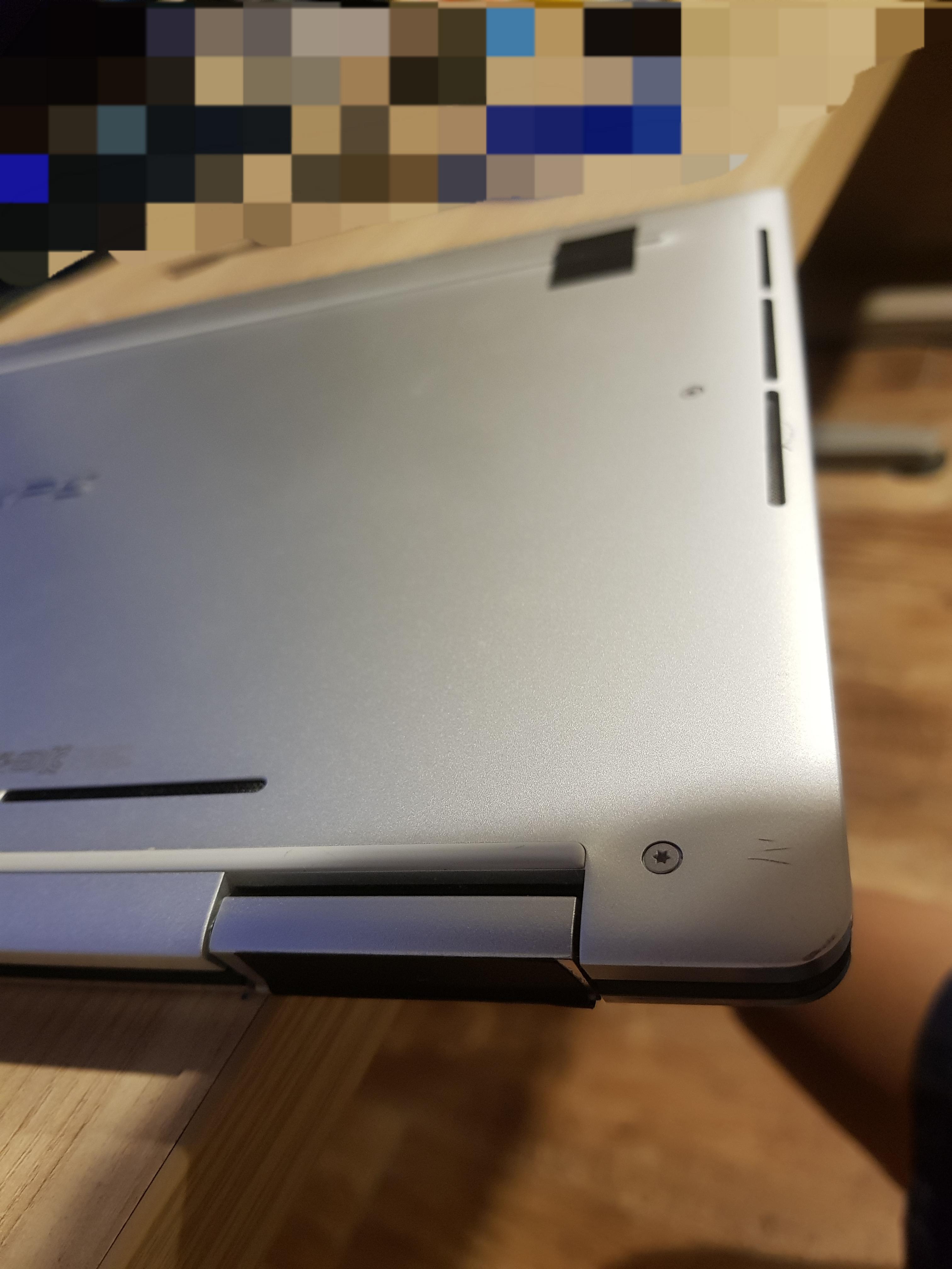 Imagine buying an expensive laptop but having to tape its feet because