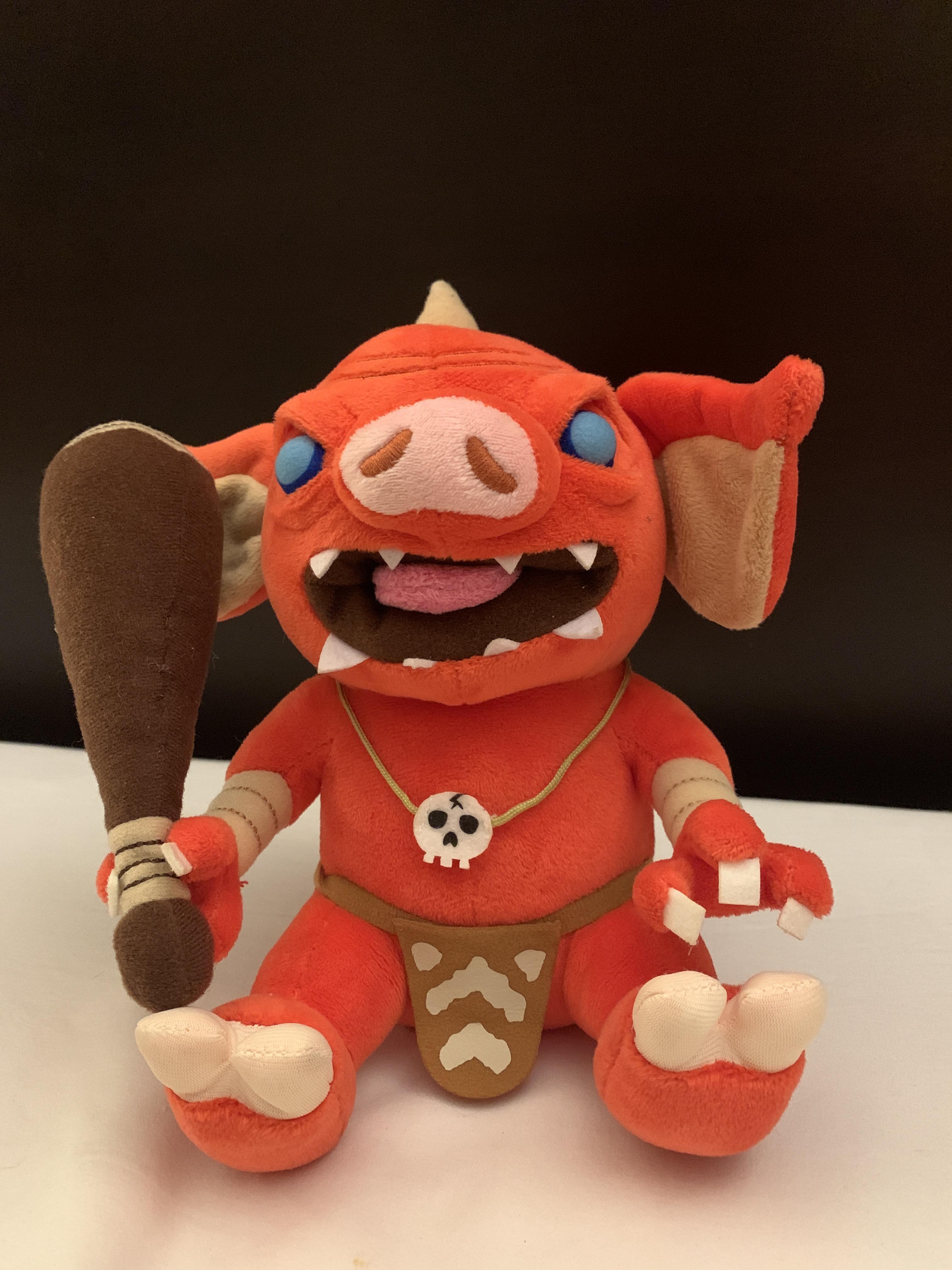 The bokoblin plush toy is incredibly well built! The eyes, tongue