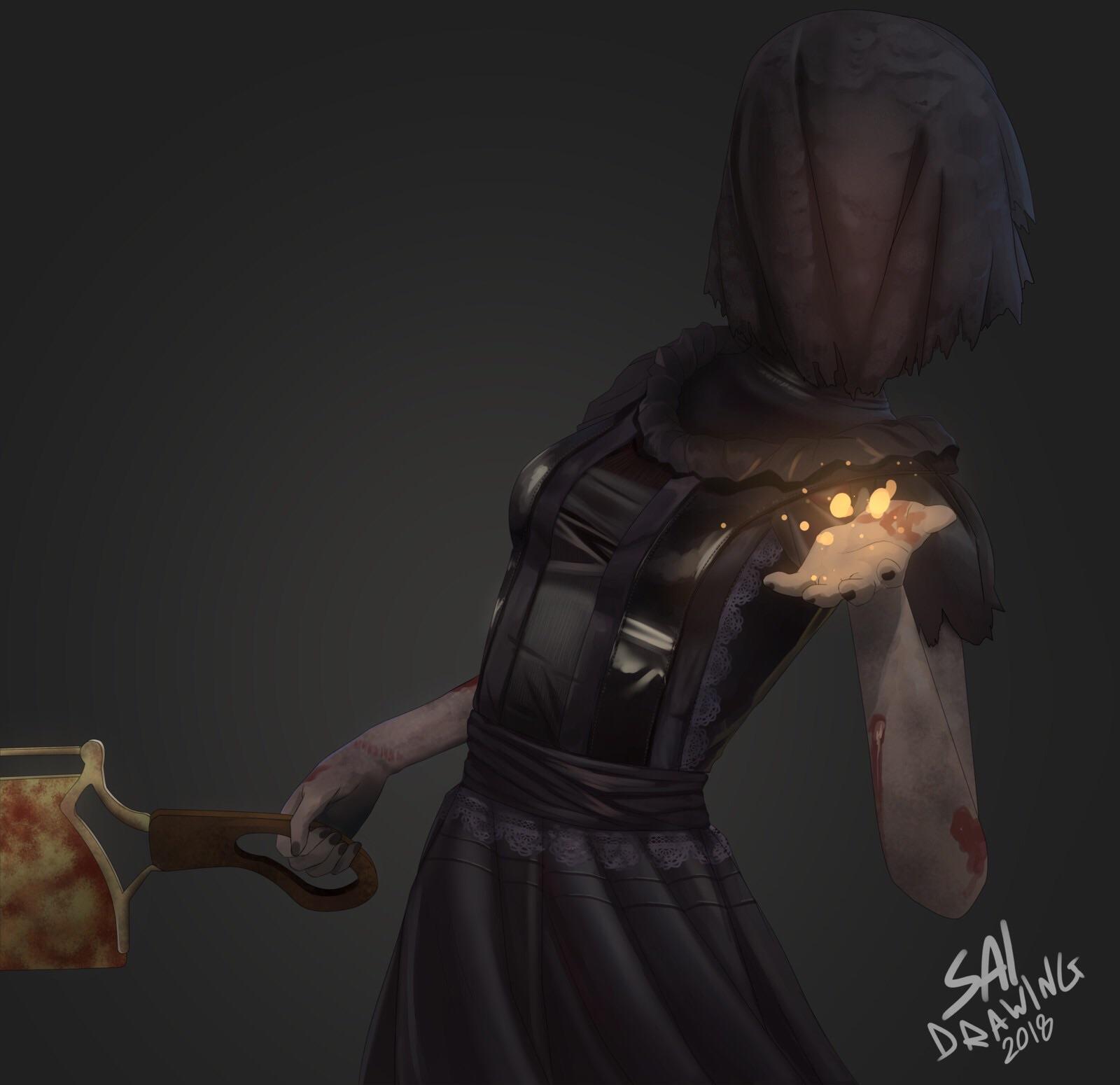 The Nurse fanart 👩‍⚕️ 💀 r/deadbydaylight