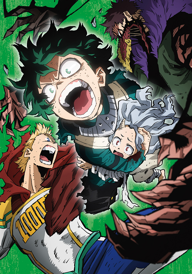 My Hero Academia Season 4 Volume 3 Bluray/DVD Cover Art