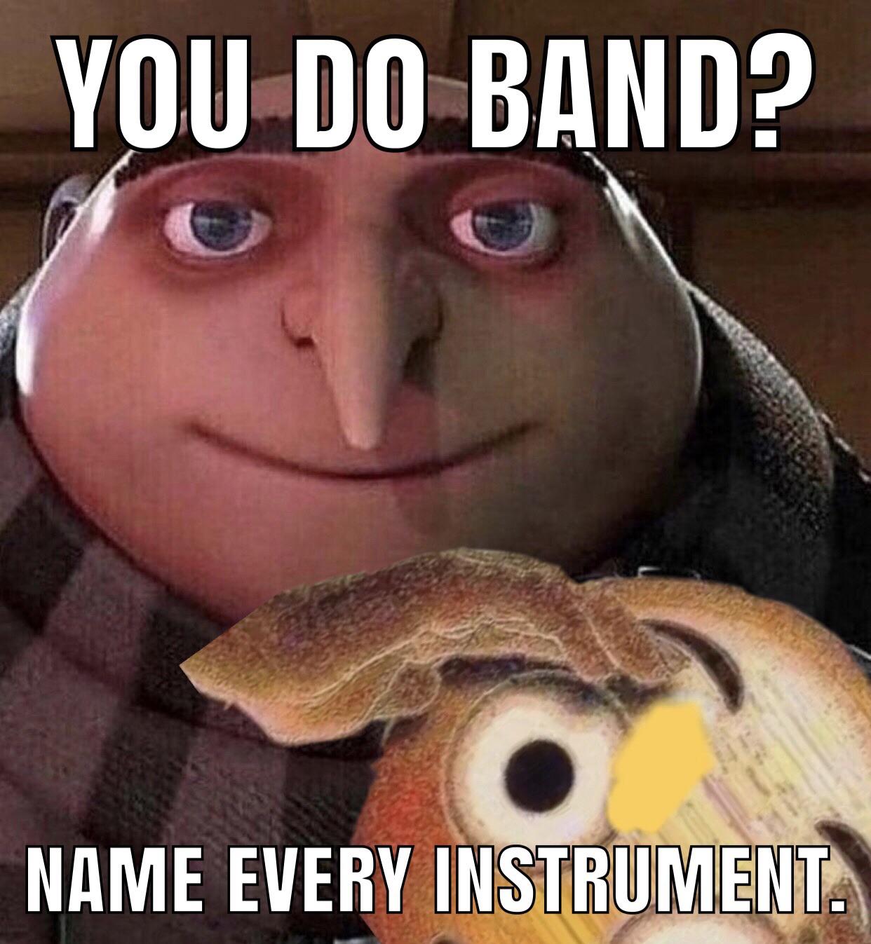 funny band meme r/Bandmemes