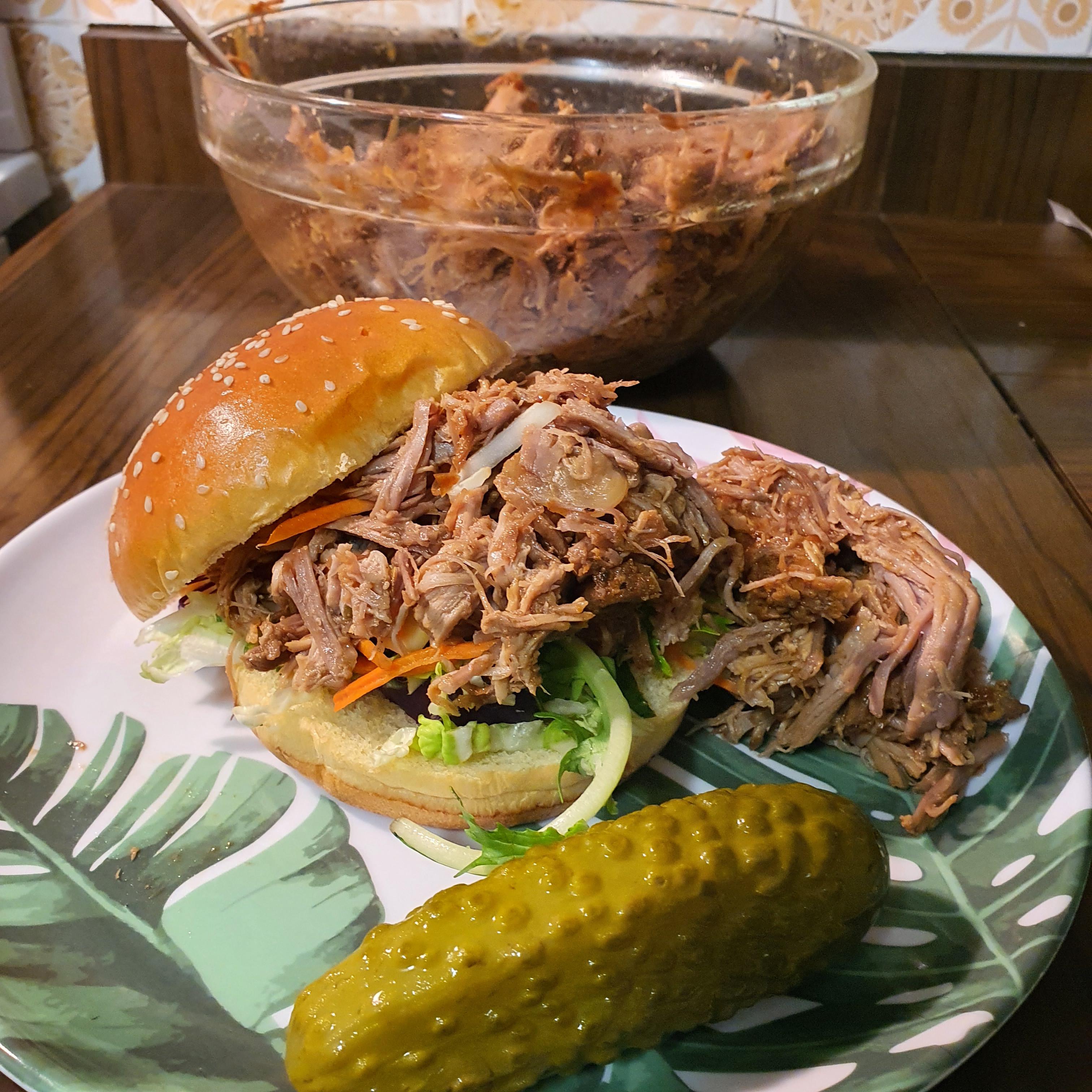Best pulled pork I've ever had. Fourth time using the IP and first 5/5