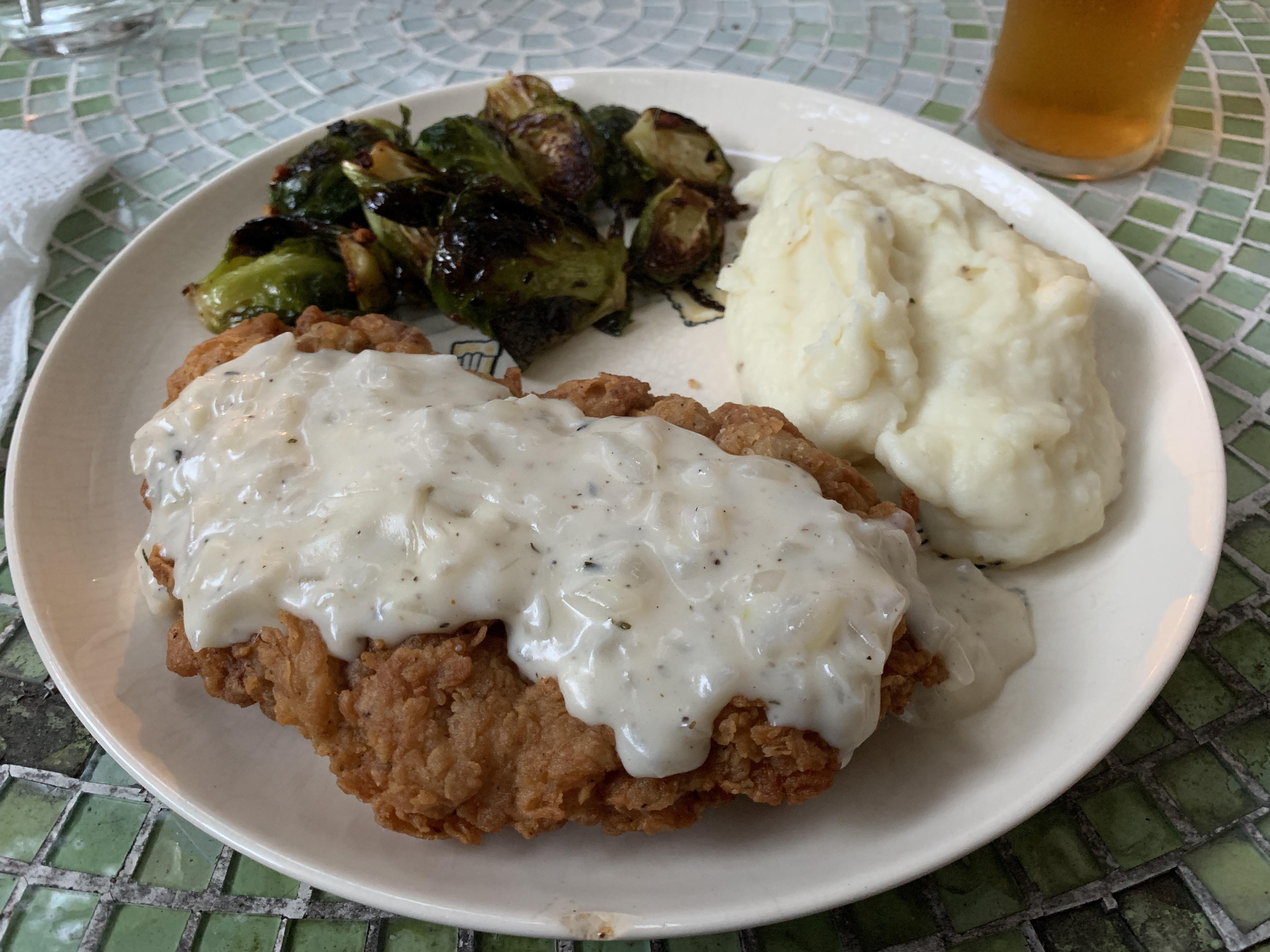 [homemade] Chicken Fried Steak! r/food
