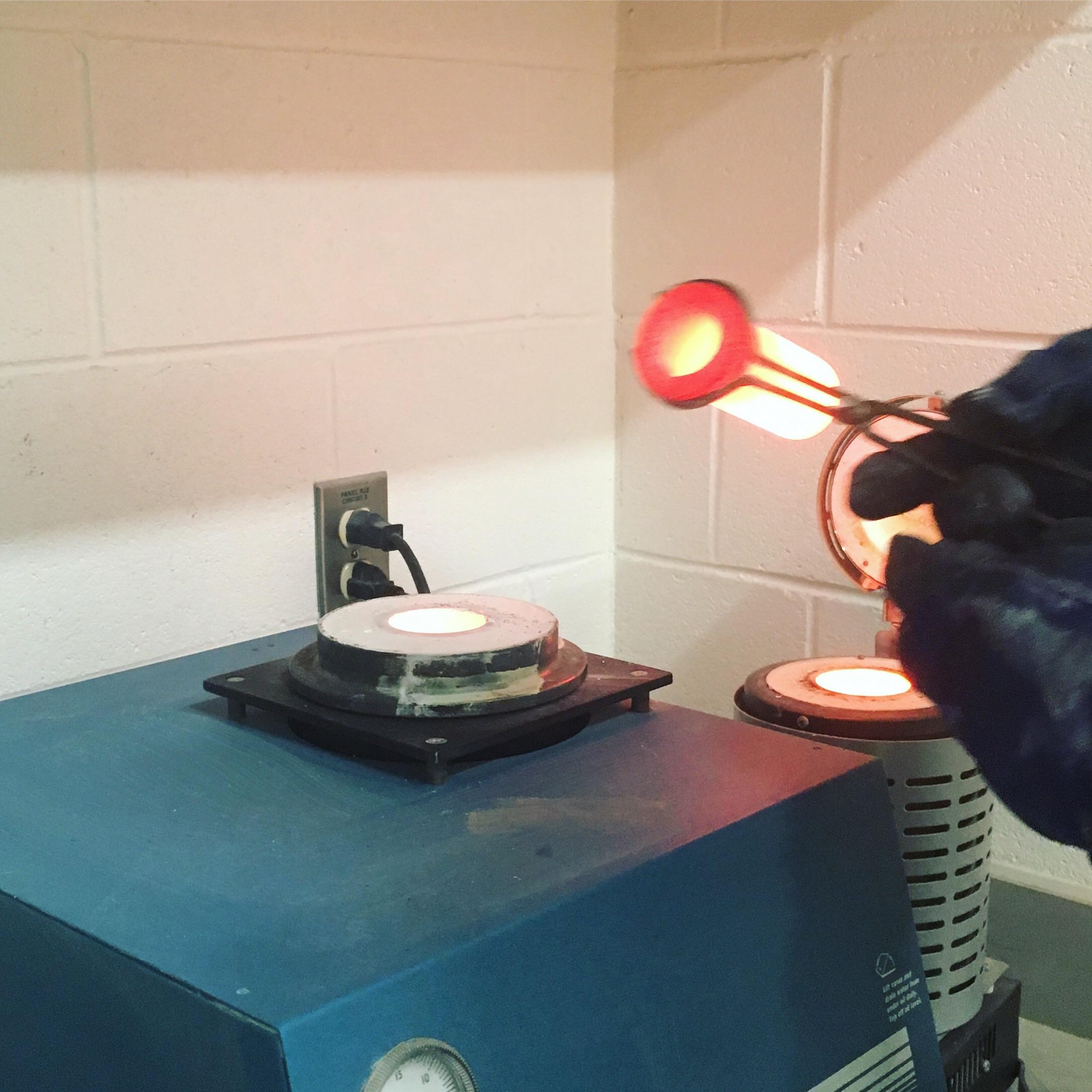 Vacuum casting using an electro melt r/jewelrymaking