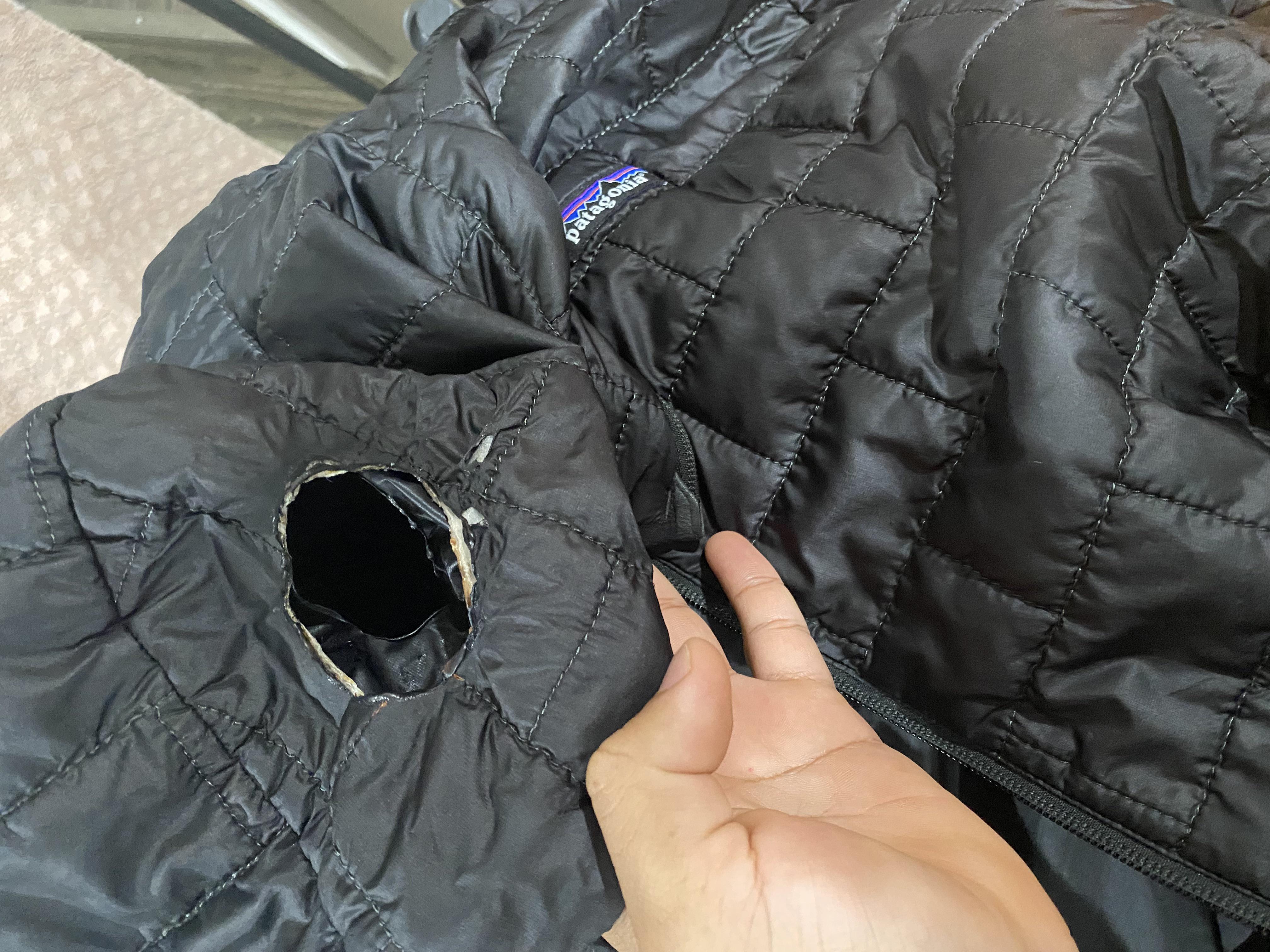How To Fix A Hole In A Puffer Jacket