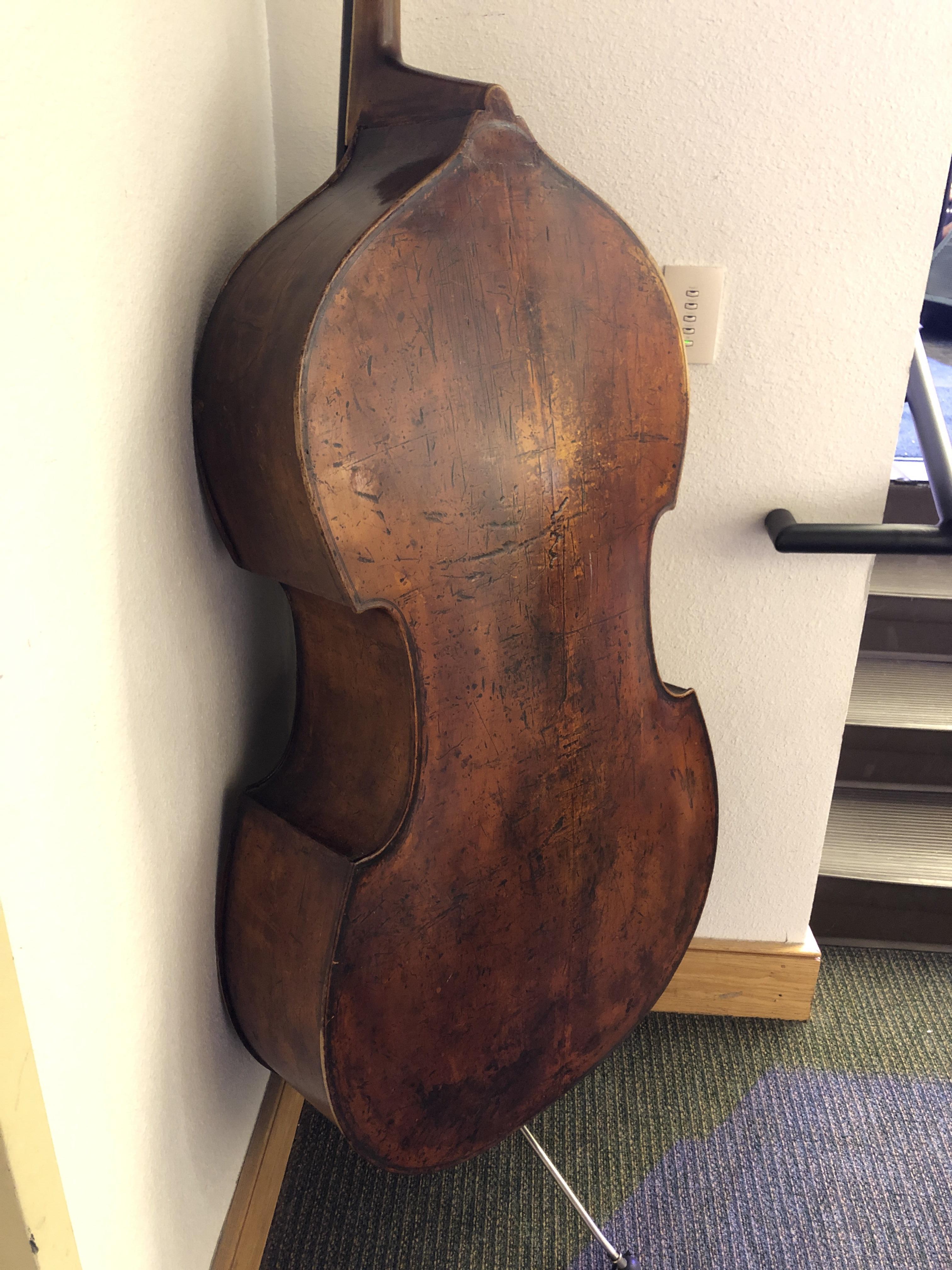 A trio I played with this past Saturday used a double bass from the