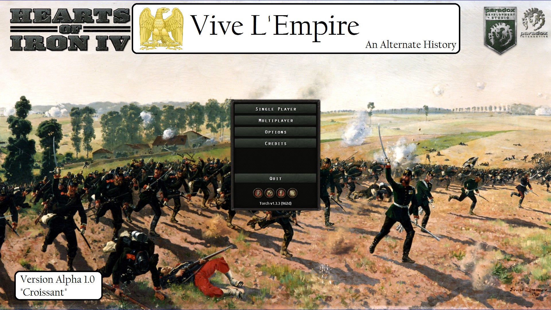 A teaser for my mod, Vive L'Empire hoi4