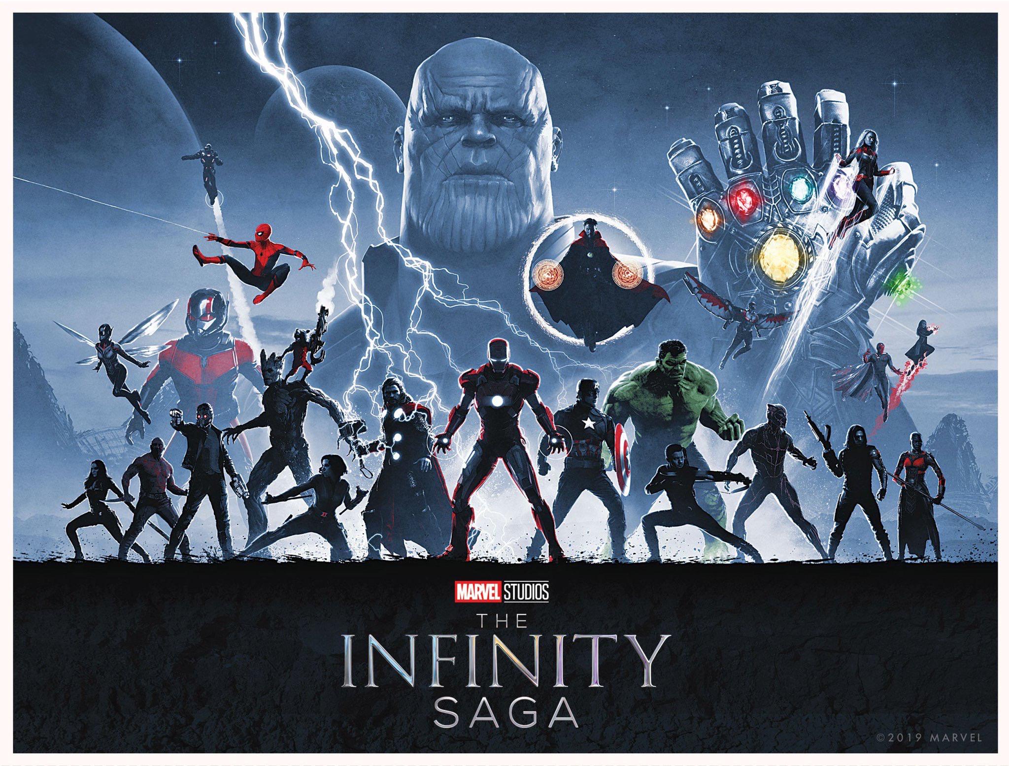 Official Artwork for the Marvel Studios' 'THE INFINITY SAGA' Collector