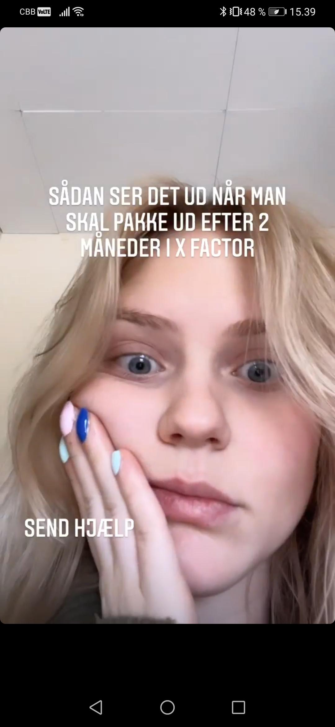 Mille Bergholtz ser hendes negle ikke helt skøre ud? r/GossipDK