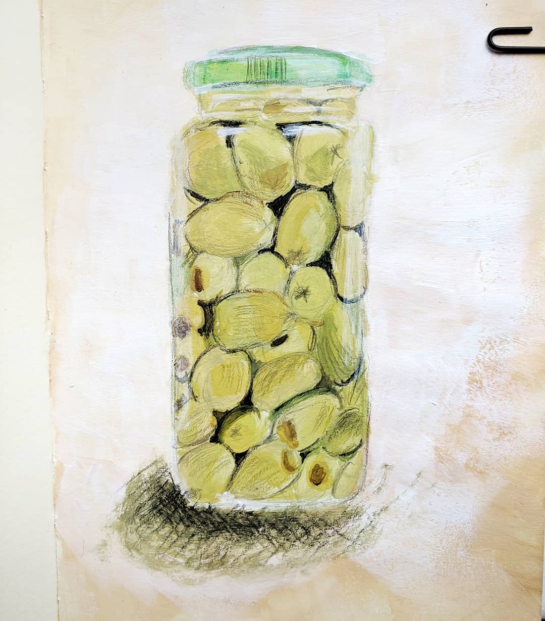 Jar of Olives r/painting