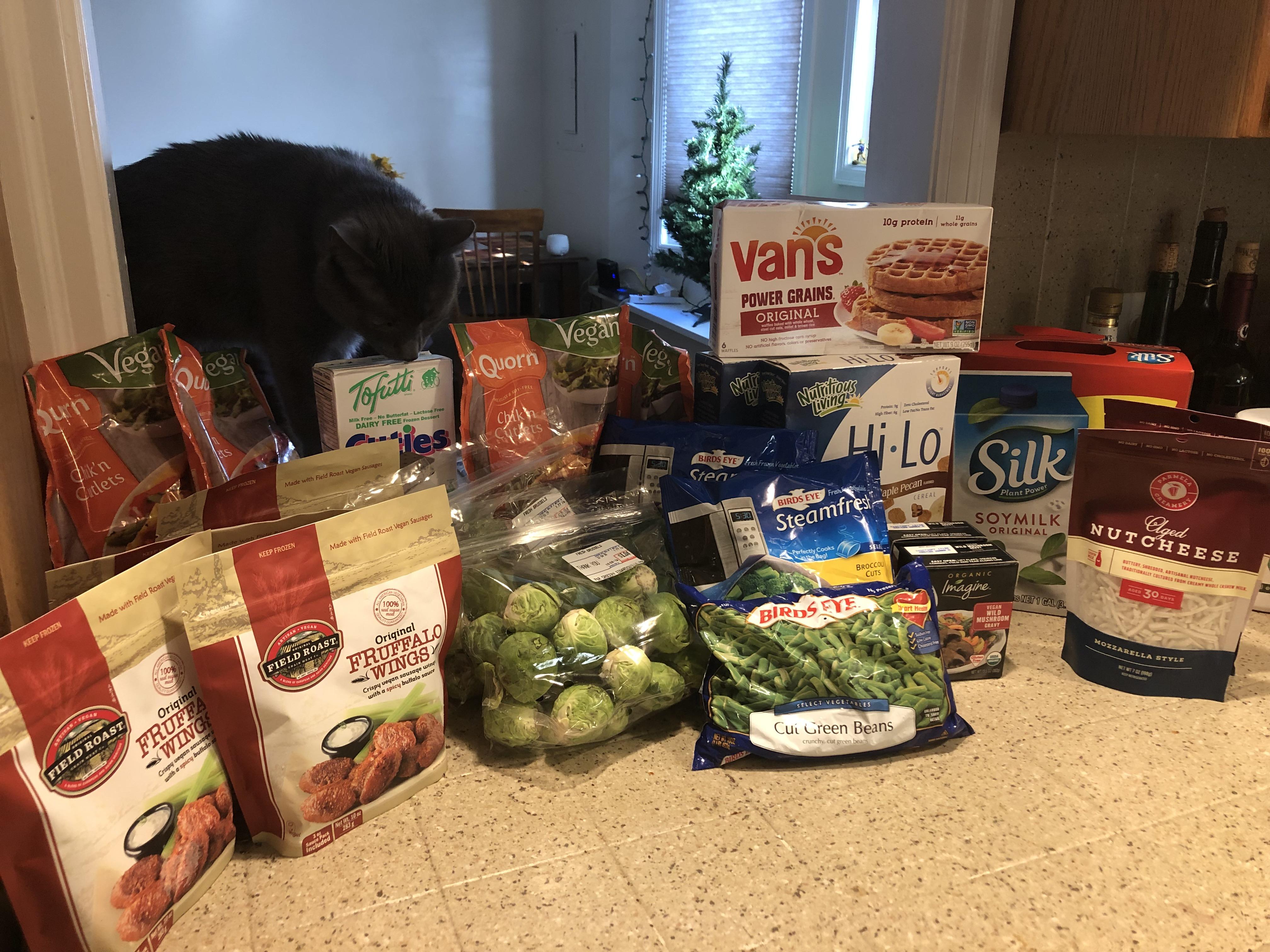 All this for 35. Who says being vegan is expensive? vegan