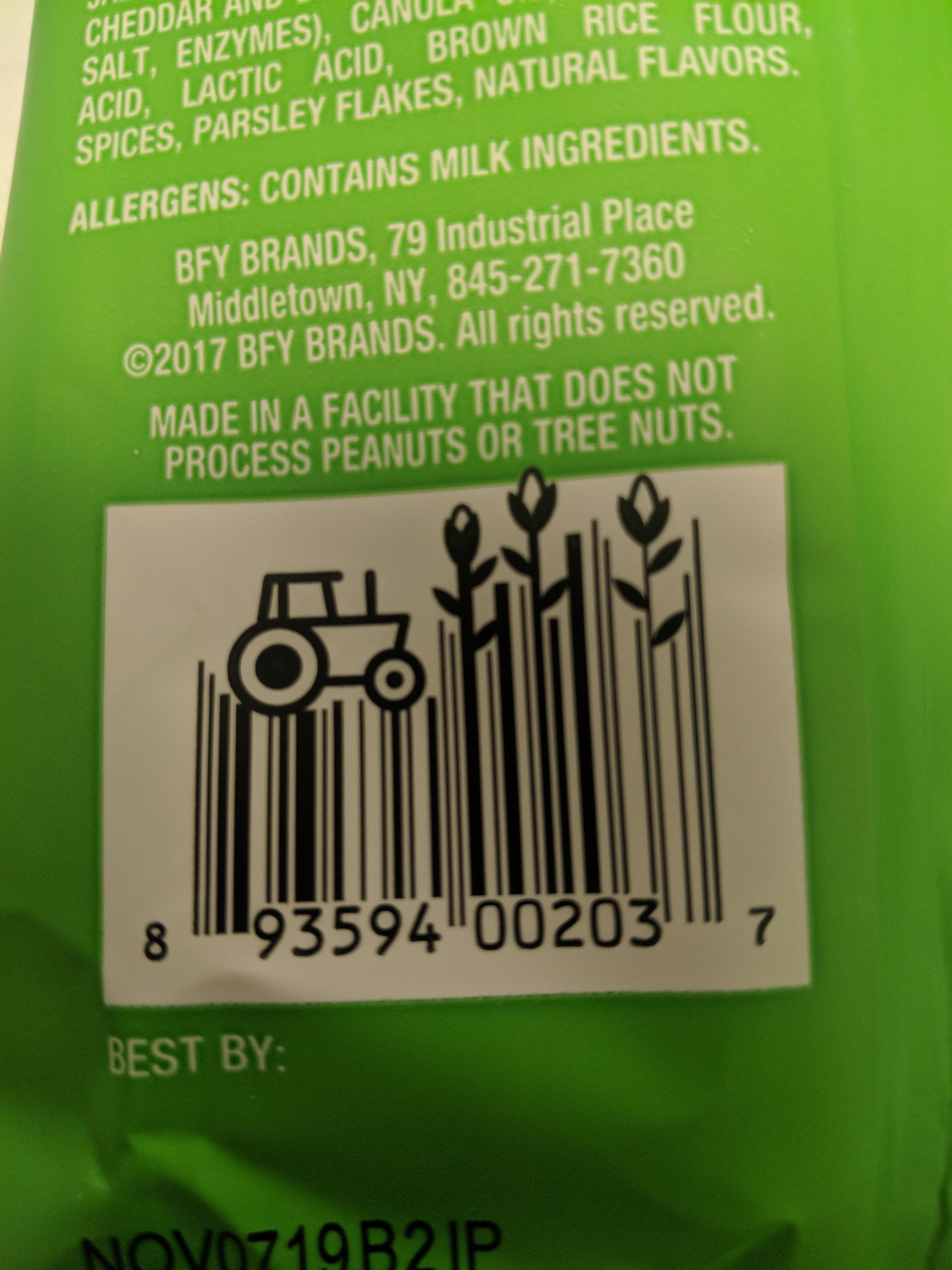 The barcode on this bag of chips r/mildlyinteresting