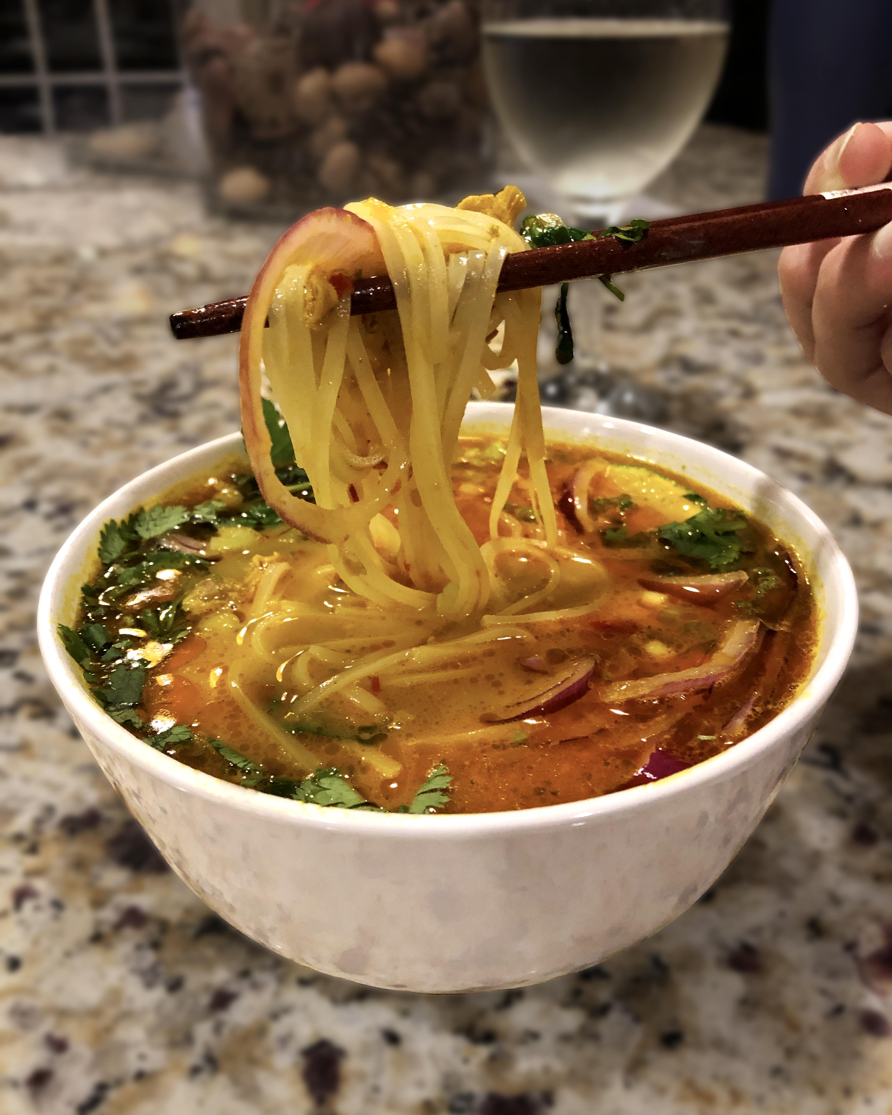 Thaistyle Coconut Curry Soup r/recipes