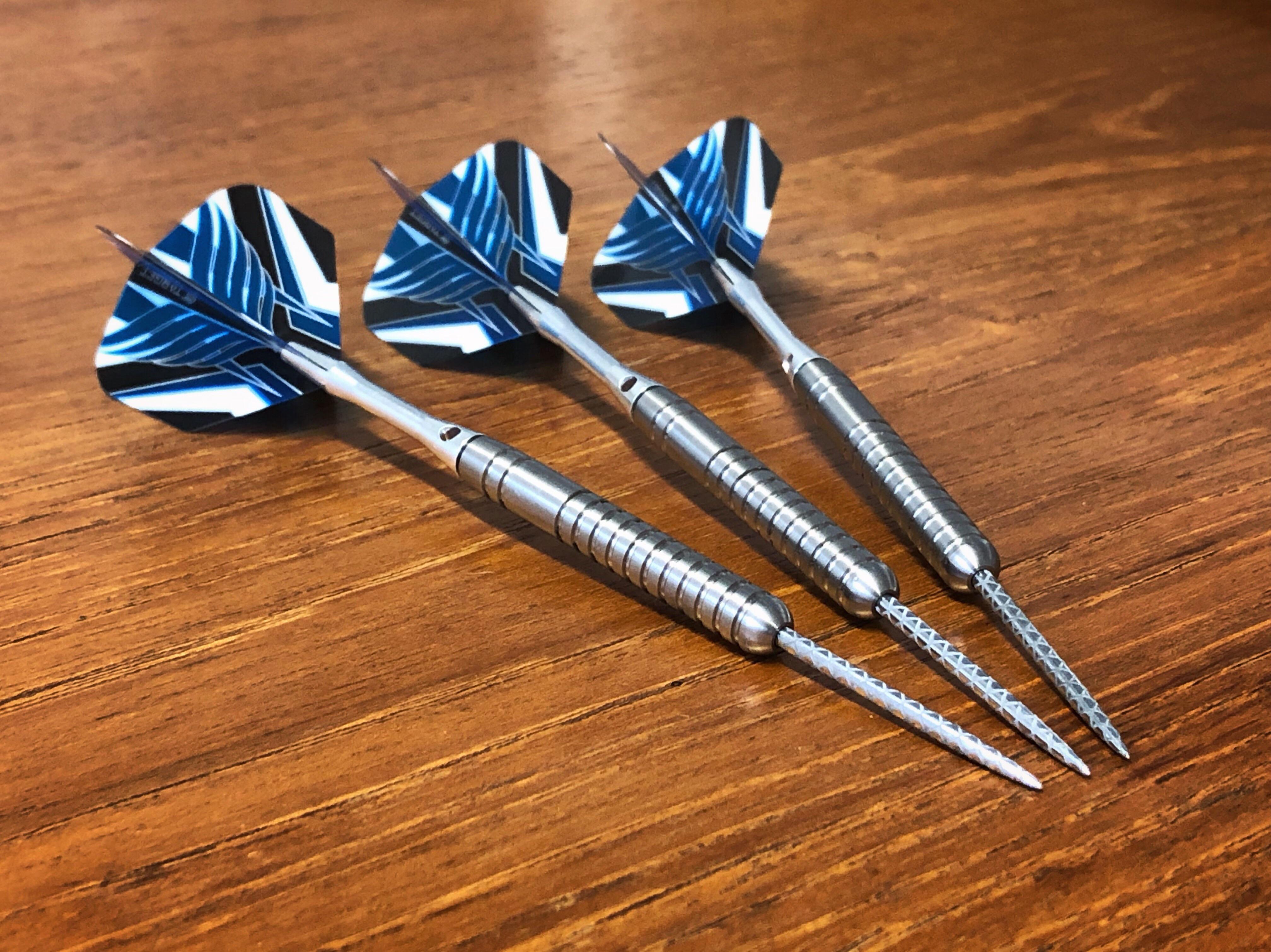 Got some new points. (23g Rob Cross Targets) Darts