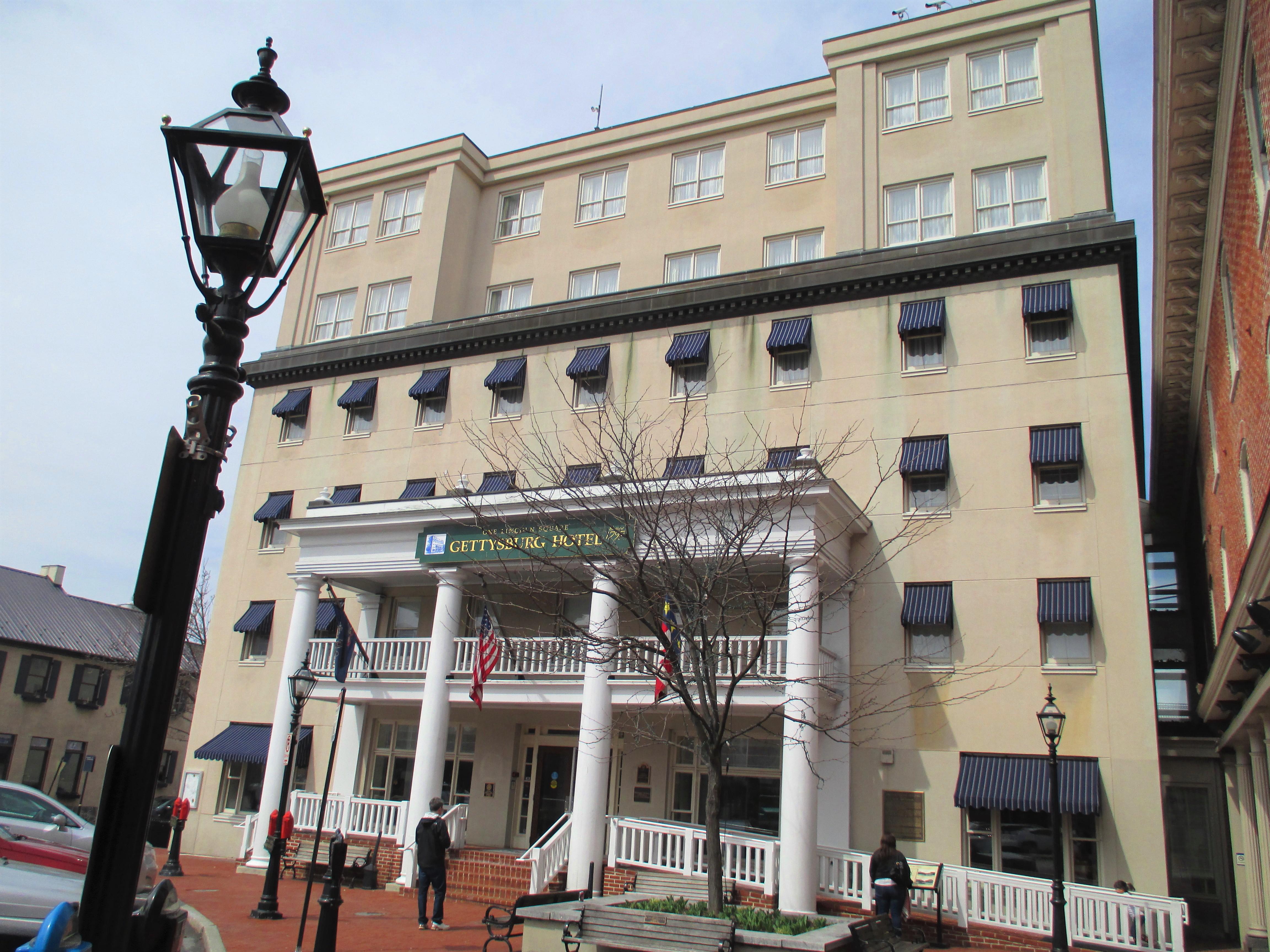 The historic Gettysburg Hotel Gettysburg