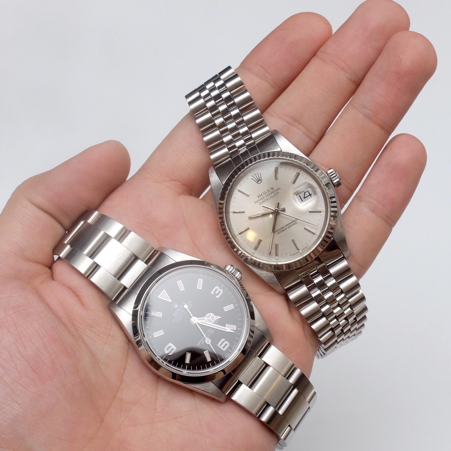 [Rolex] One watch collection Datejust 16014 vs Explorer 14270 r/Watches